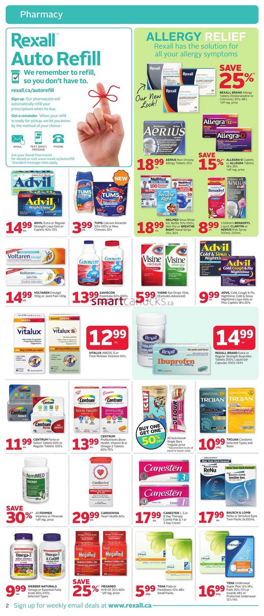 Rexall (West) flyer May 9 to 15