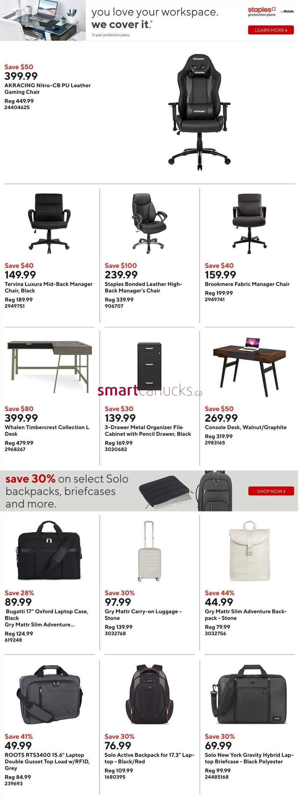 Staples Flyer March 27 to April 2