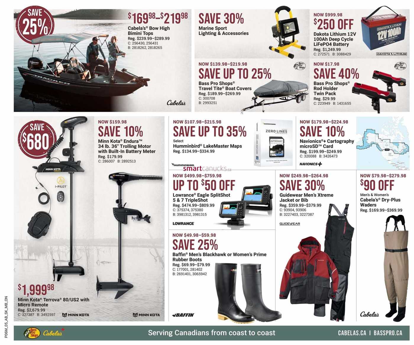 Cabela's Flyer April 11 to May 1