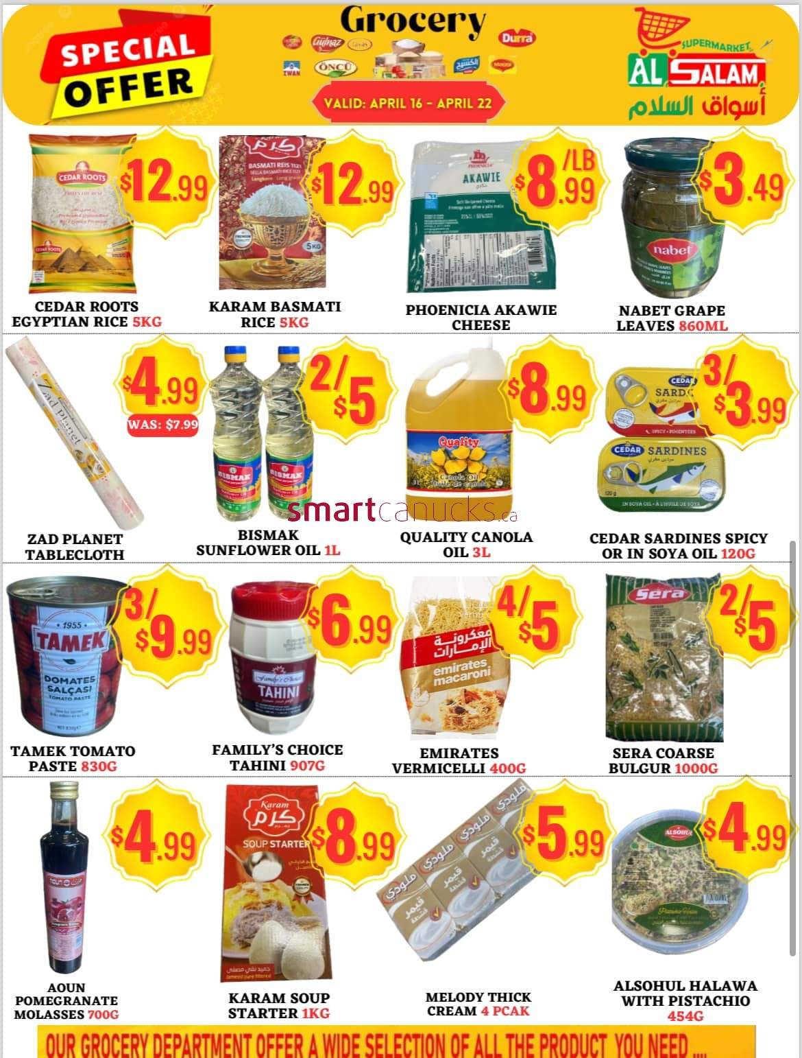 Al-Salam Supermarket Flyer April 16 to 22