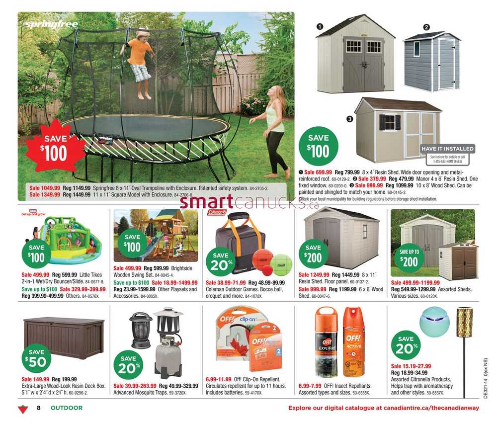 Canadian Tire On Flyer May To