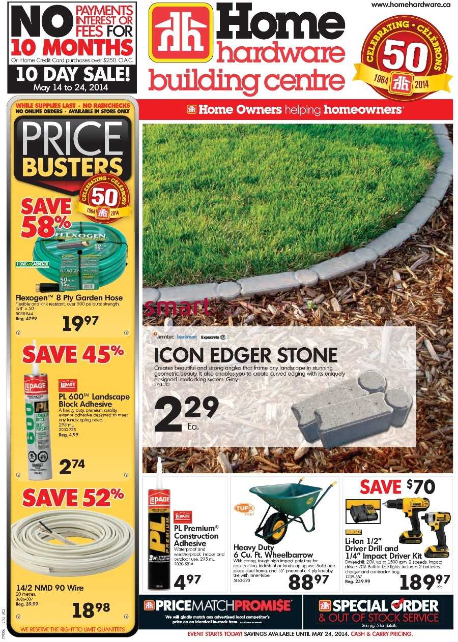 Home Hardware Building Centre BC Flyer May 14 To 24   Home Hardware Building Centre Bc Flyer May 14 To 241 