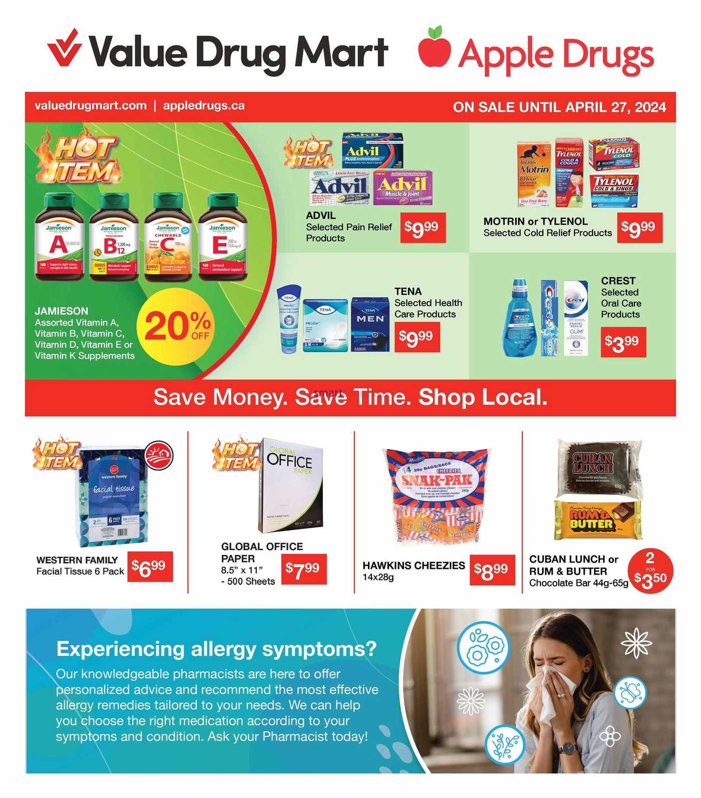 Value Drug Mart Flyer April 14 to 27