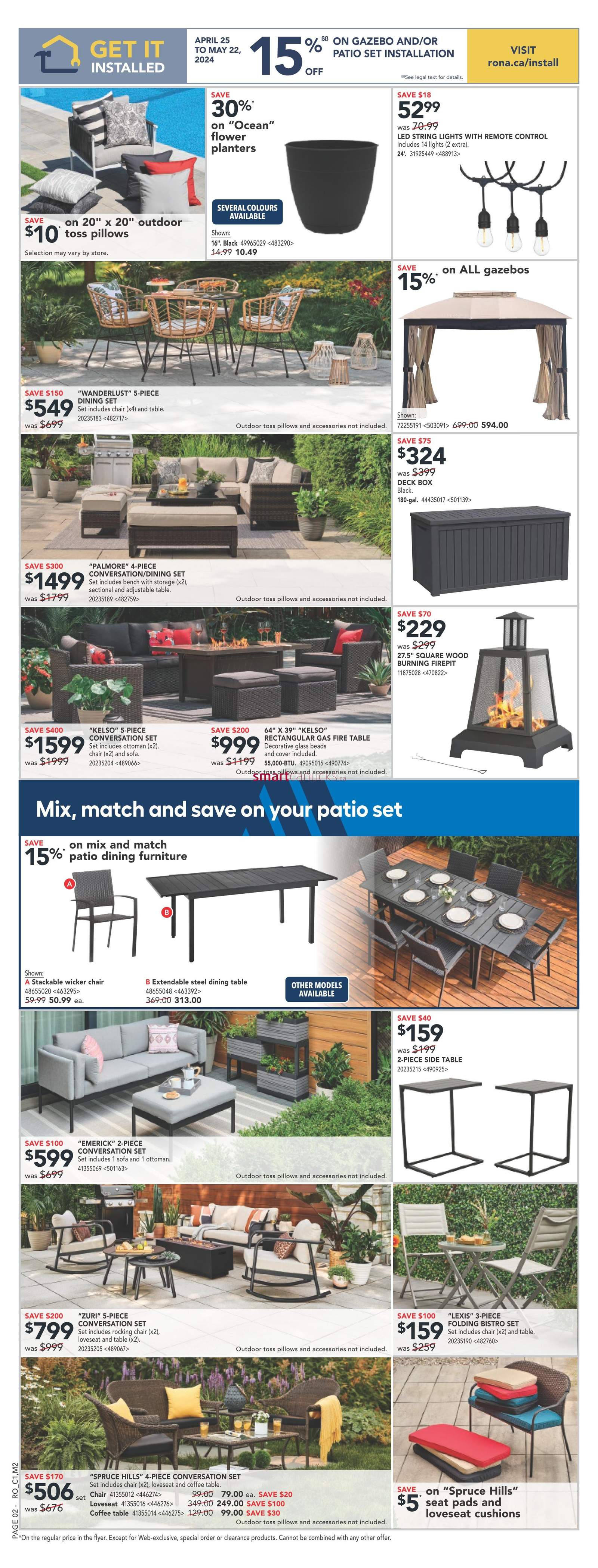 Rona Plus (ON) Flyer May 2 to 8