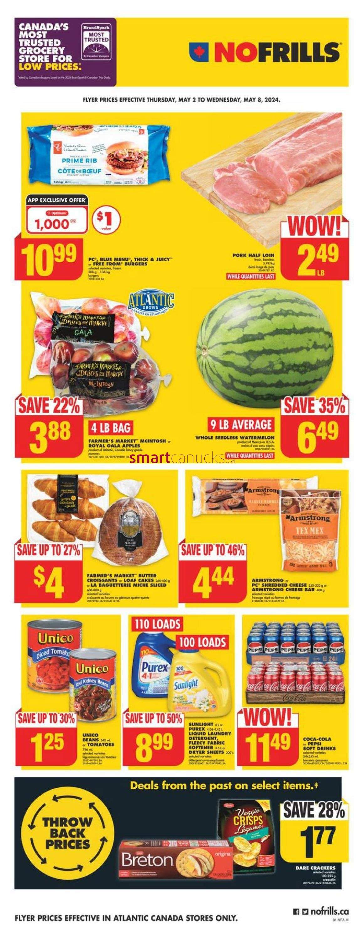 No Frills (Atlantic) Flyer May 2 to 8