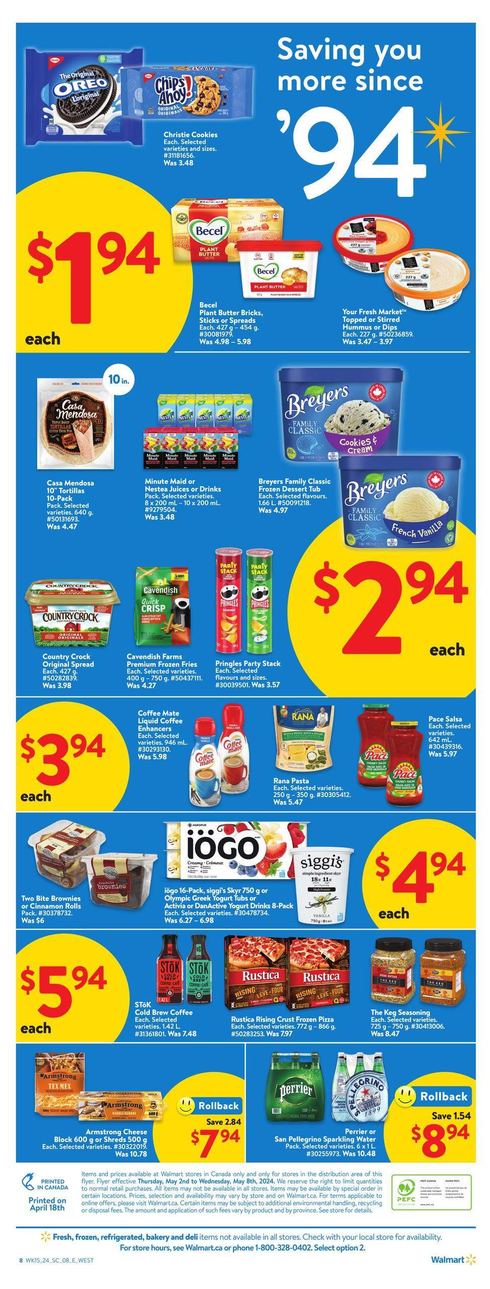 Walmart (West) Flyer May 2 to 8