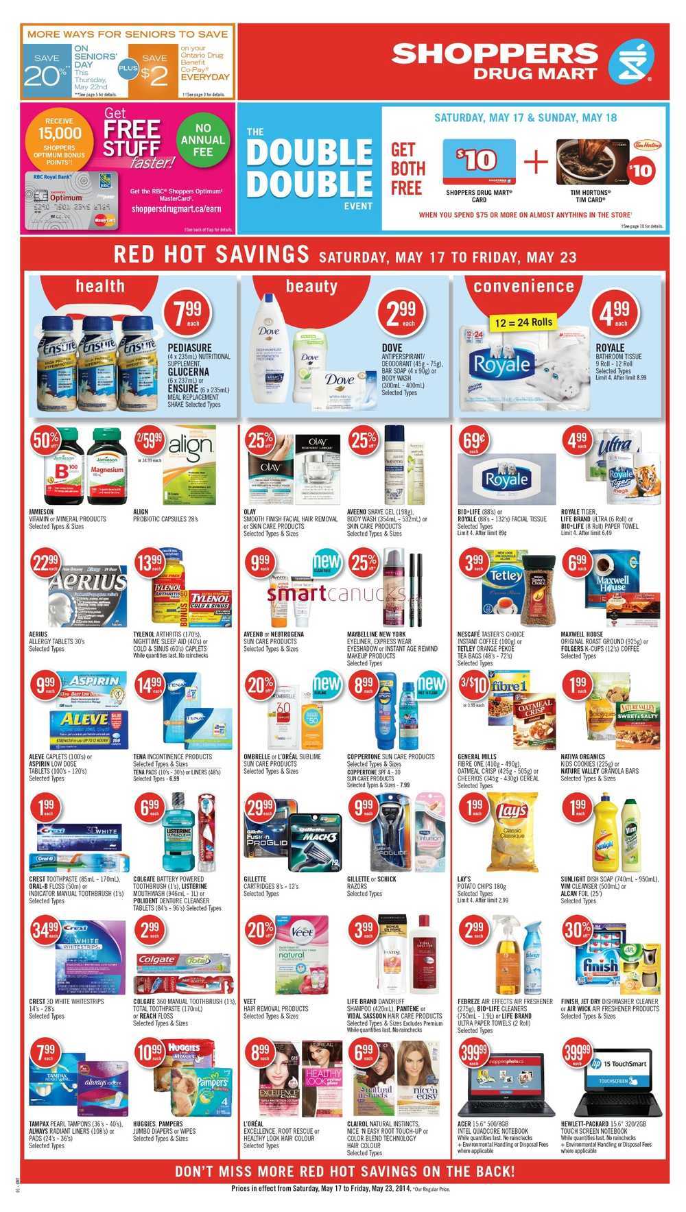 Shoppers Drug Mart (on) Flyer May 17 To 23