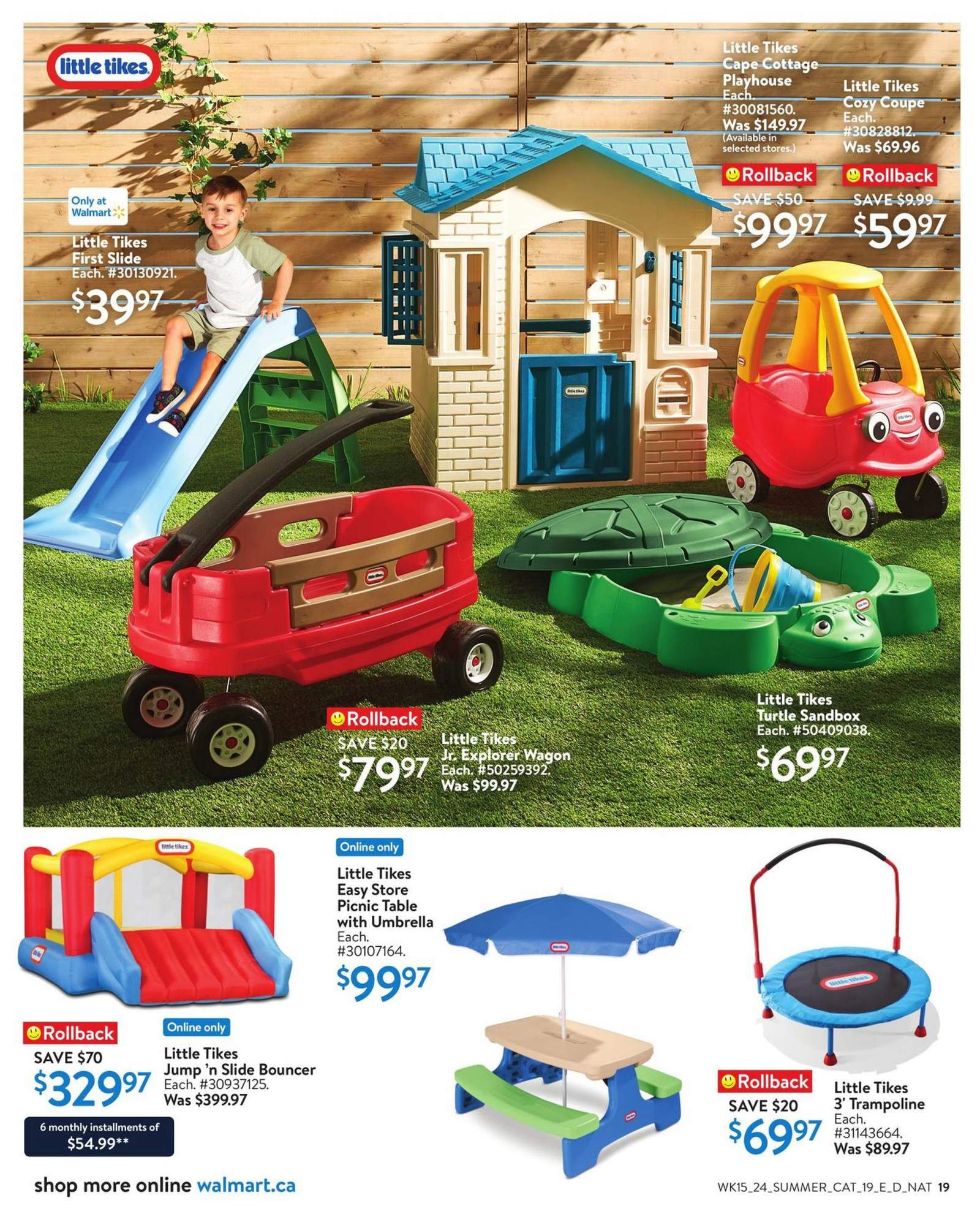 Walmart Summer Fun Flyer May 2 to 29