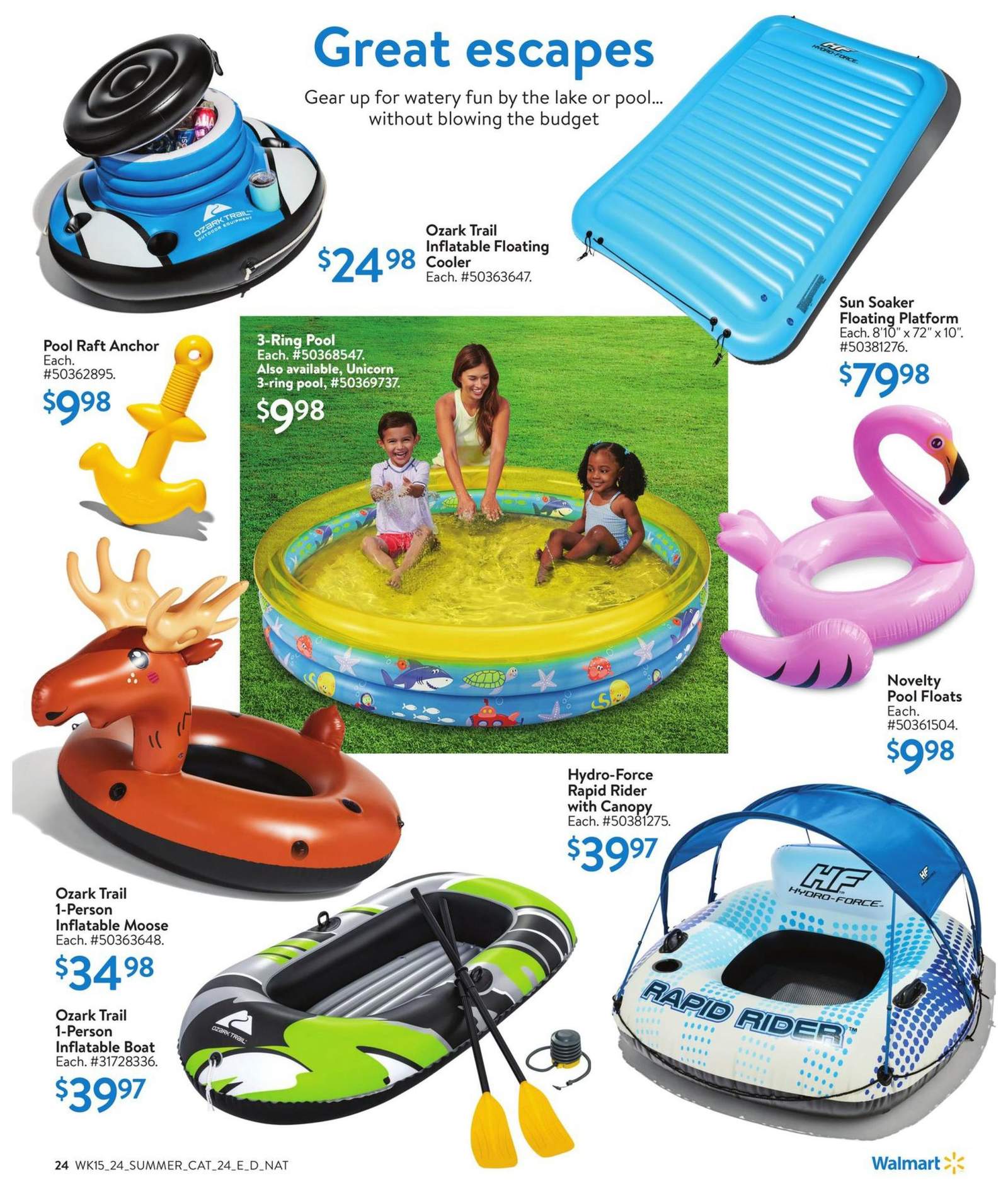 Walmart Summer Fun Flyer May 2 to 29