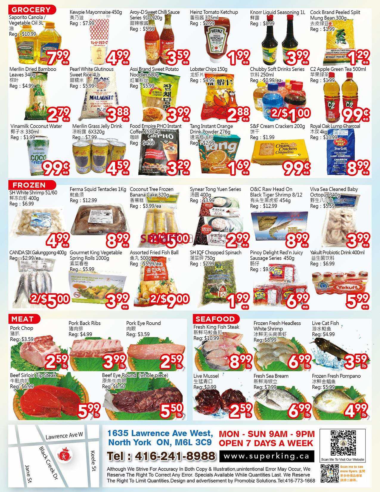 Superking Supermarket (North York) Flyer May 17 to 23