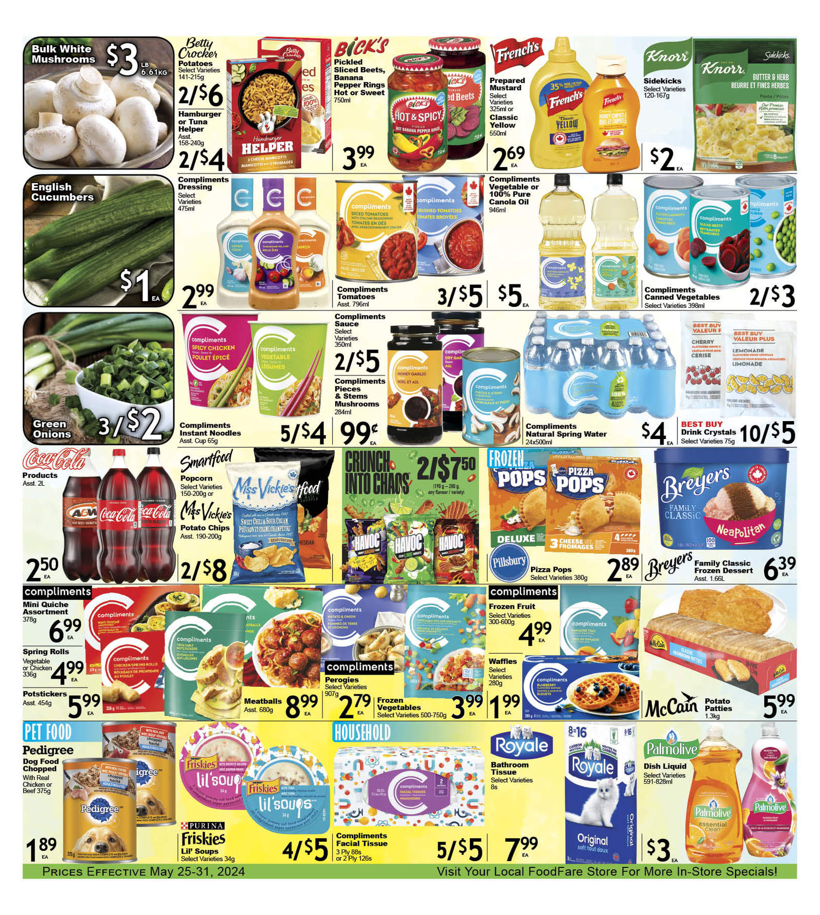 Food Fare Flyer May 25 to 31