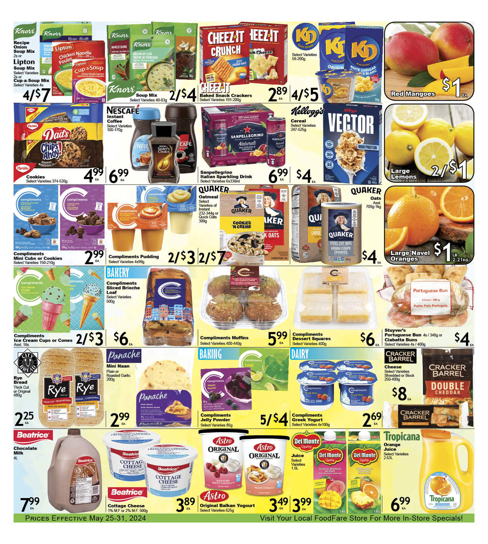 Food Fare Flyer May 25 to 31