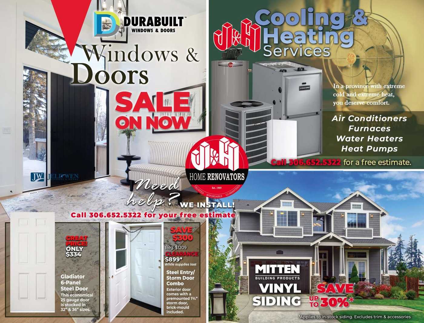 J&H Builder's Warehouse Flyer May 23 to June 5