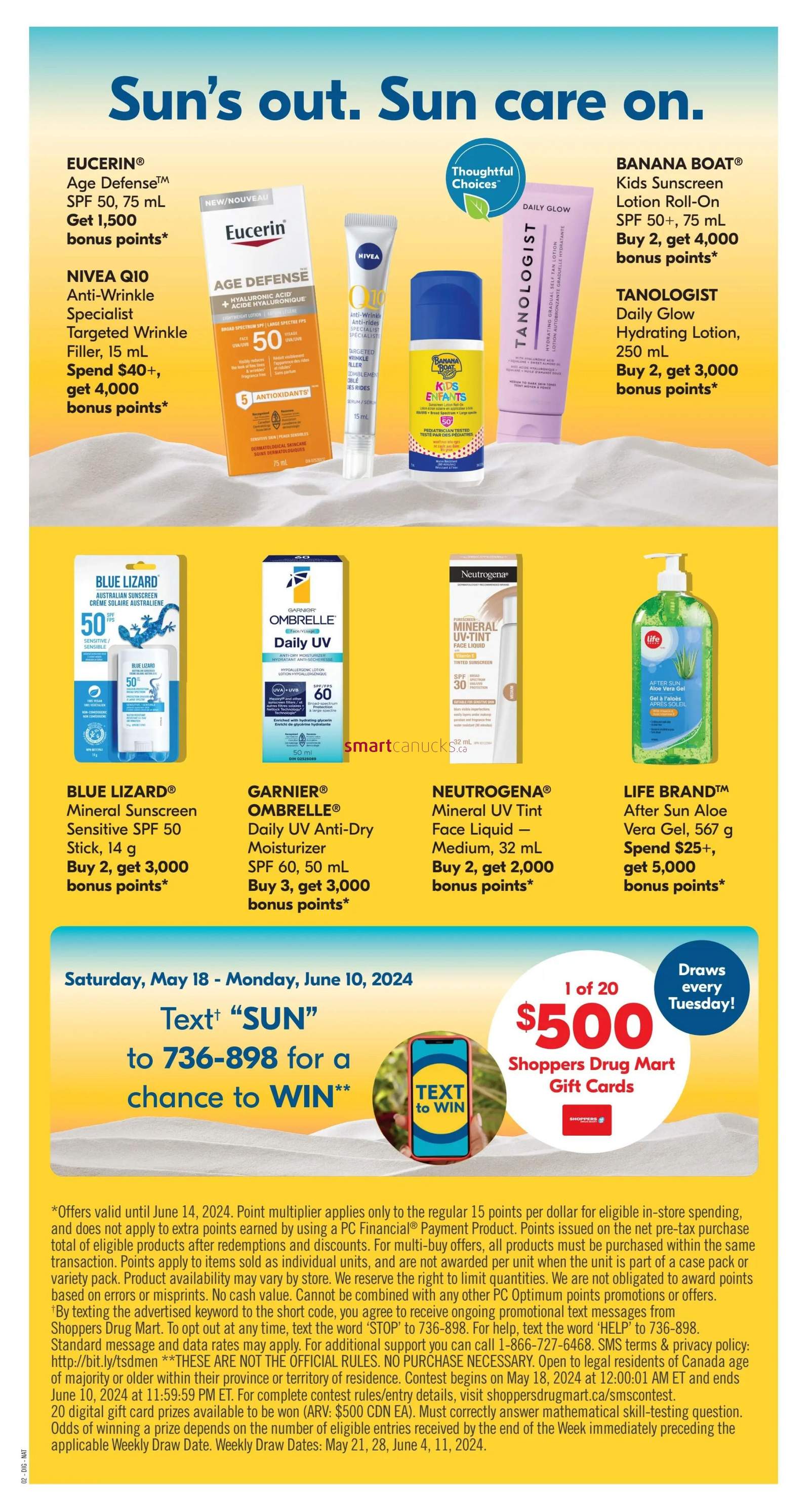 Shoppers Drug Mart (West) Flyer June 1 to 6