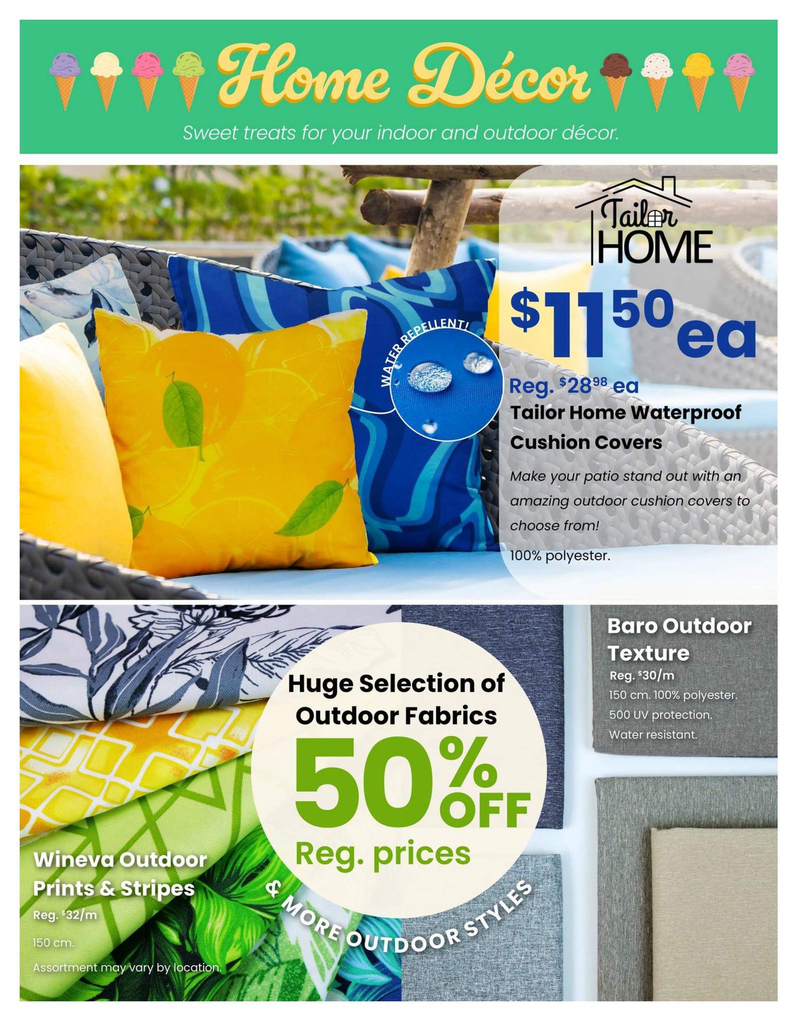 Fabricland (ON) Flyer June 1 to 30