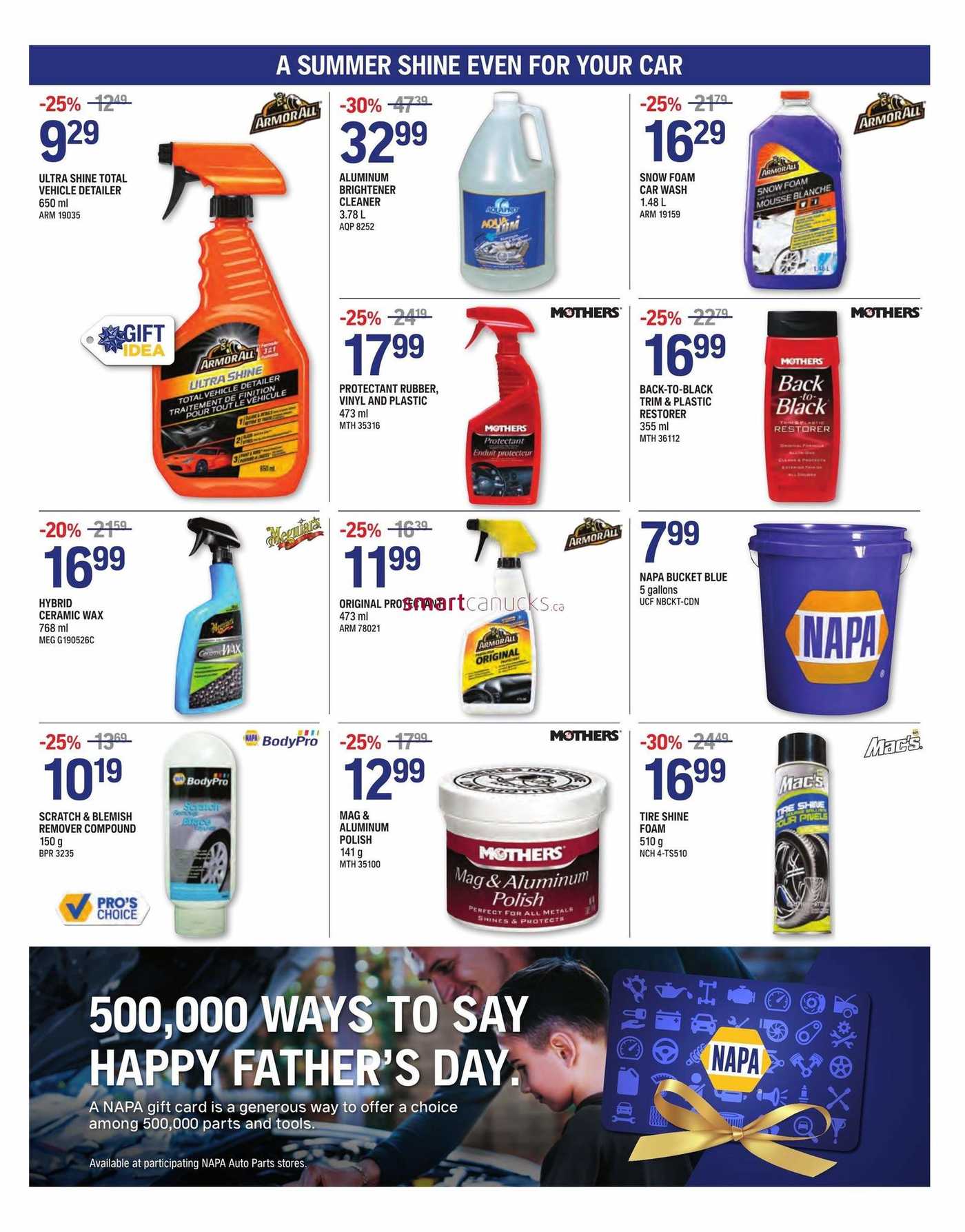 NAPA Auto Parts Flyer June 1 to 30