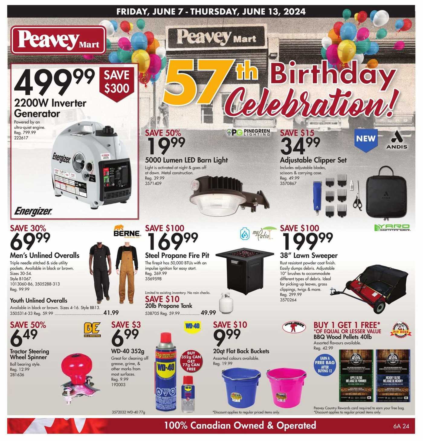 Peavey Mart Flyer June 7 to 13