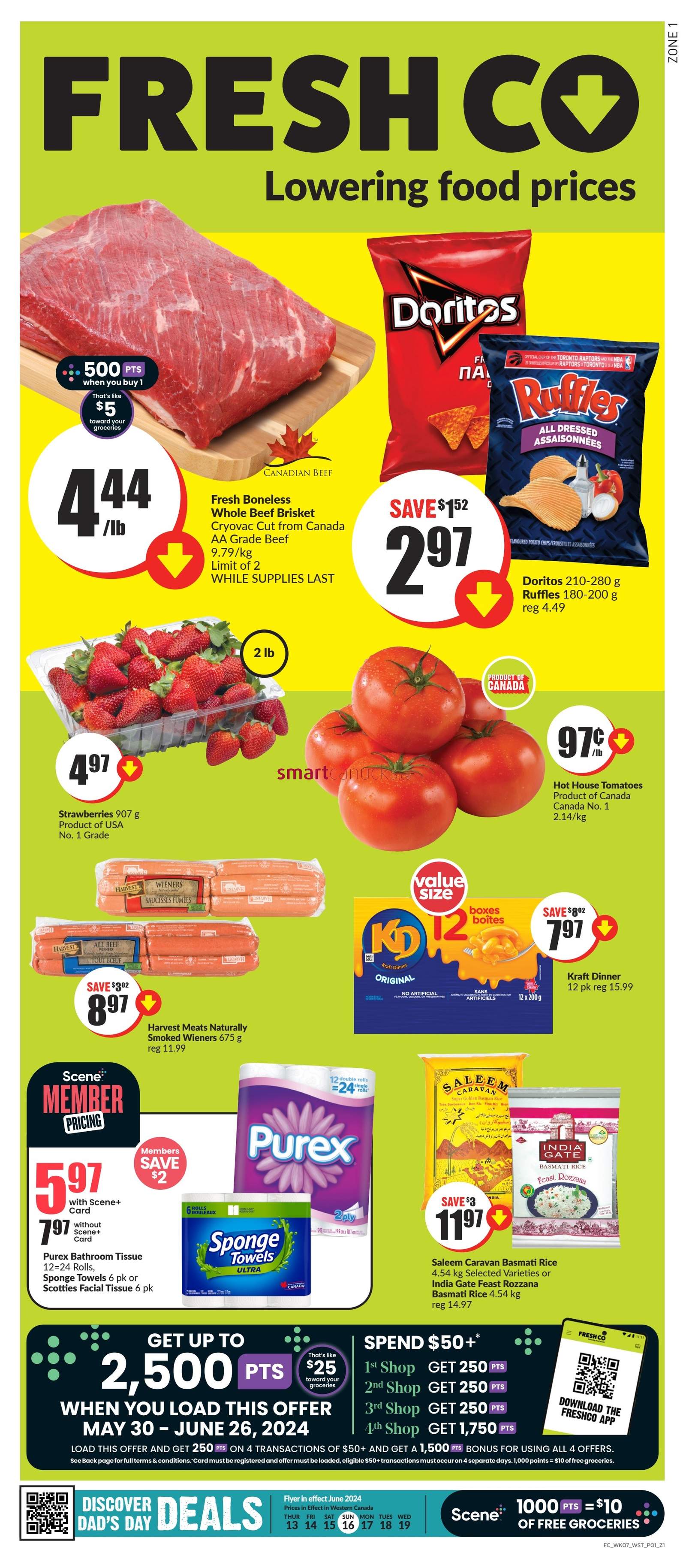 FreshCo (West) Flyer June 13 to 19