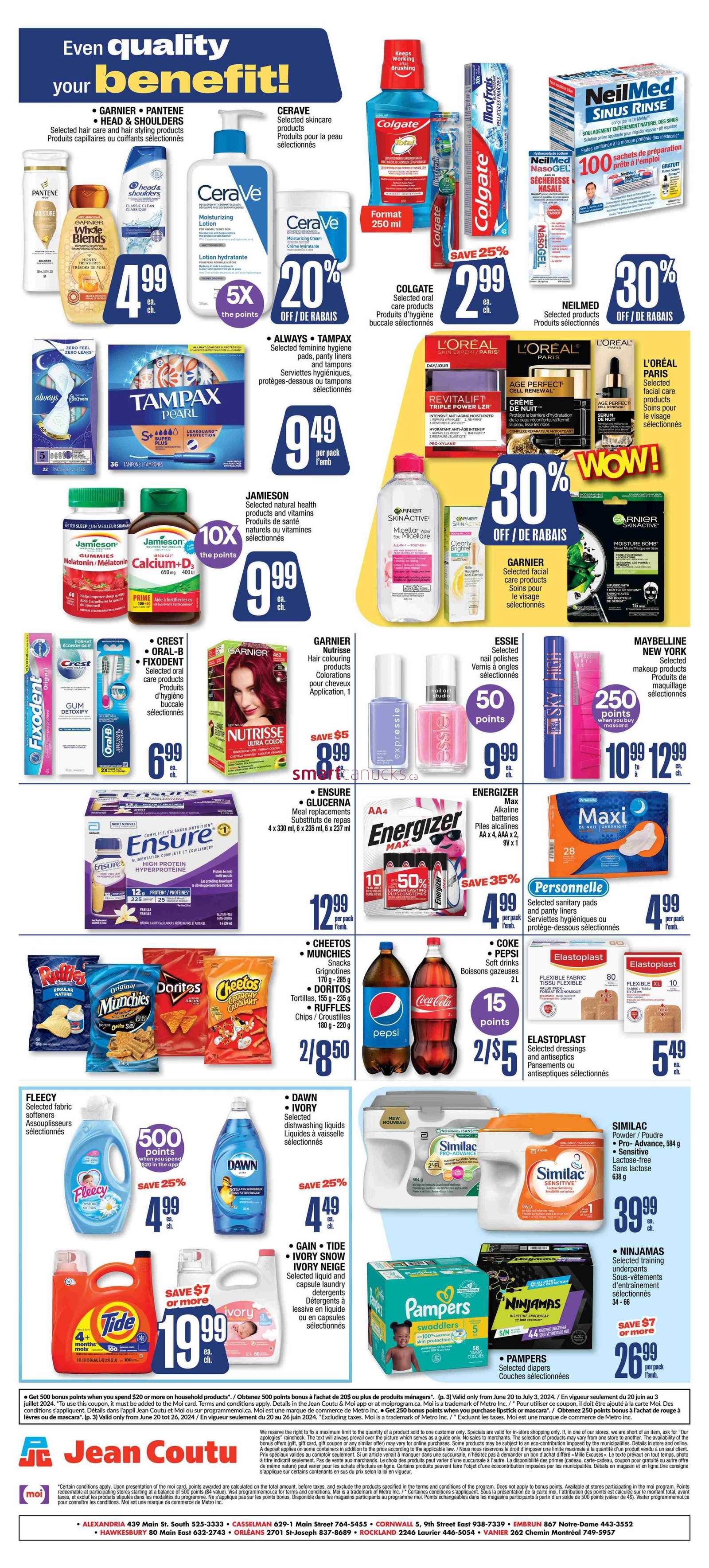 Jean Coutu On Flyer June To