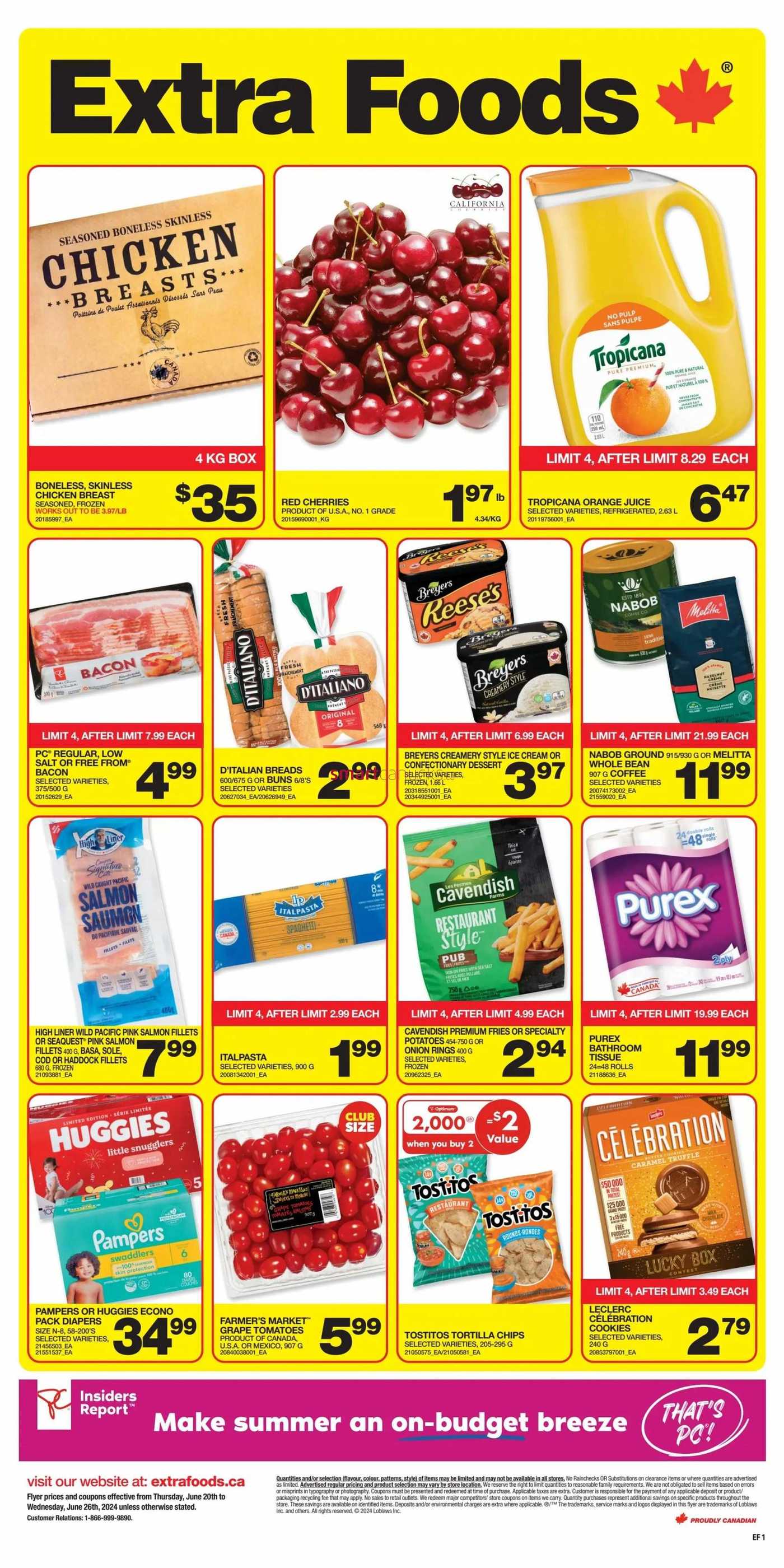 Extra Foods Flyer June 20 to 26