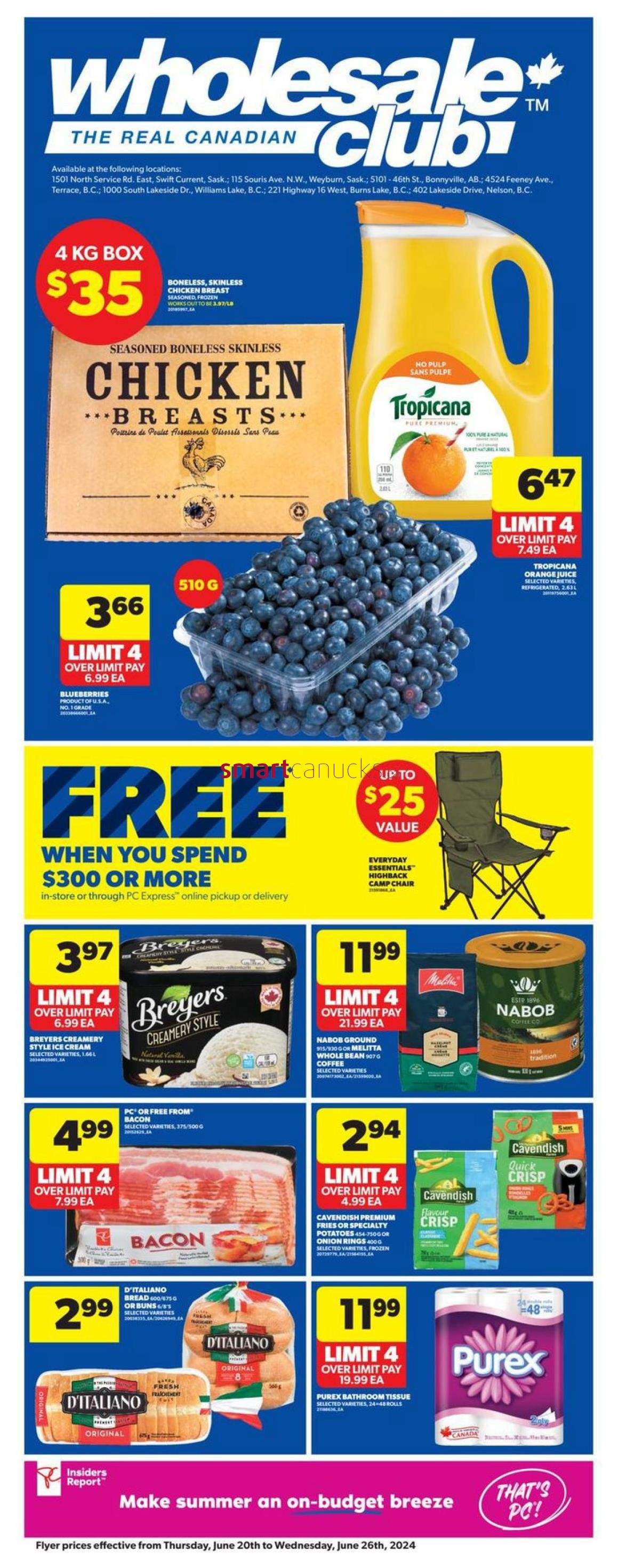 Real Canadian Wholesale Club Flyer June 20 to 26