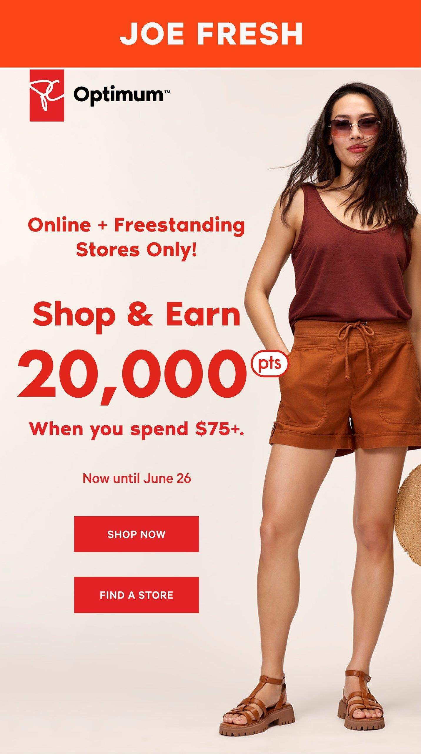 Joe Fresh Flyer June 20 to 26