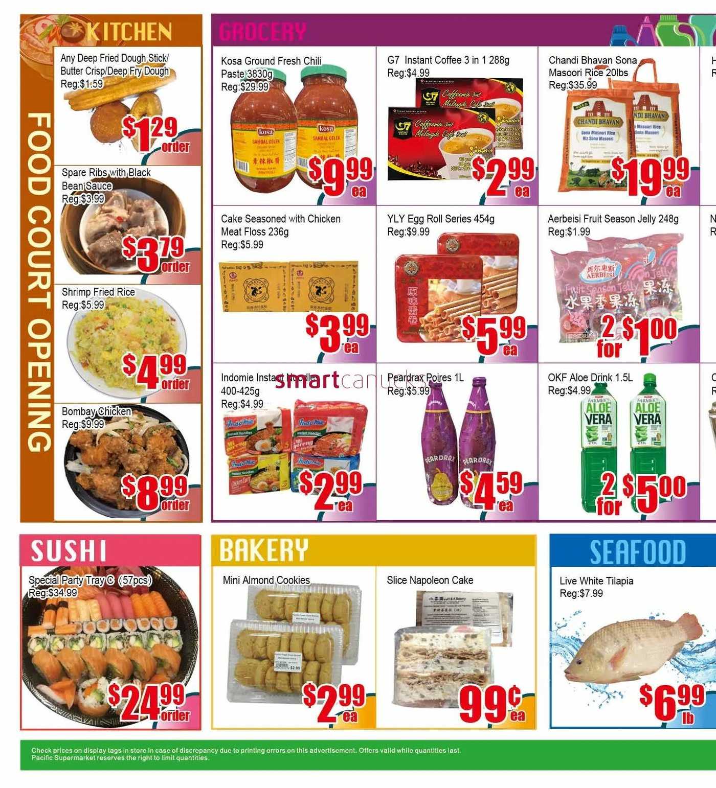 Pacific Fresh Food Market (Pickering) Flyer June 21 to 27