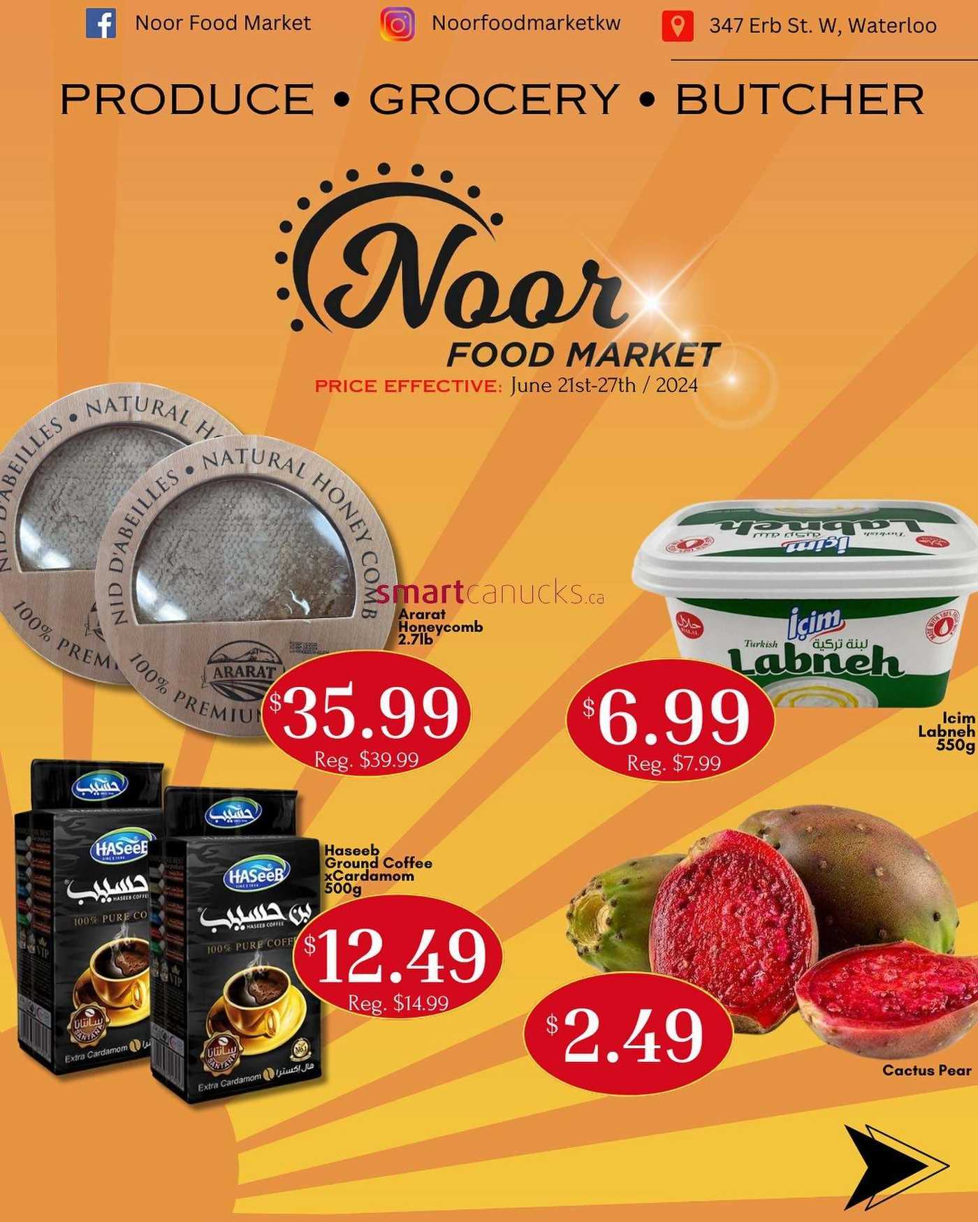 Noor Food Market Flyer June 21 to 27