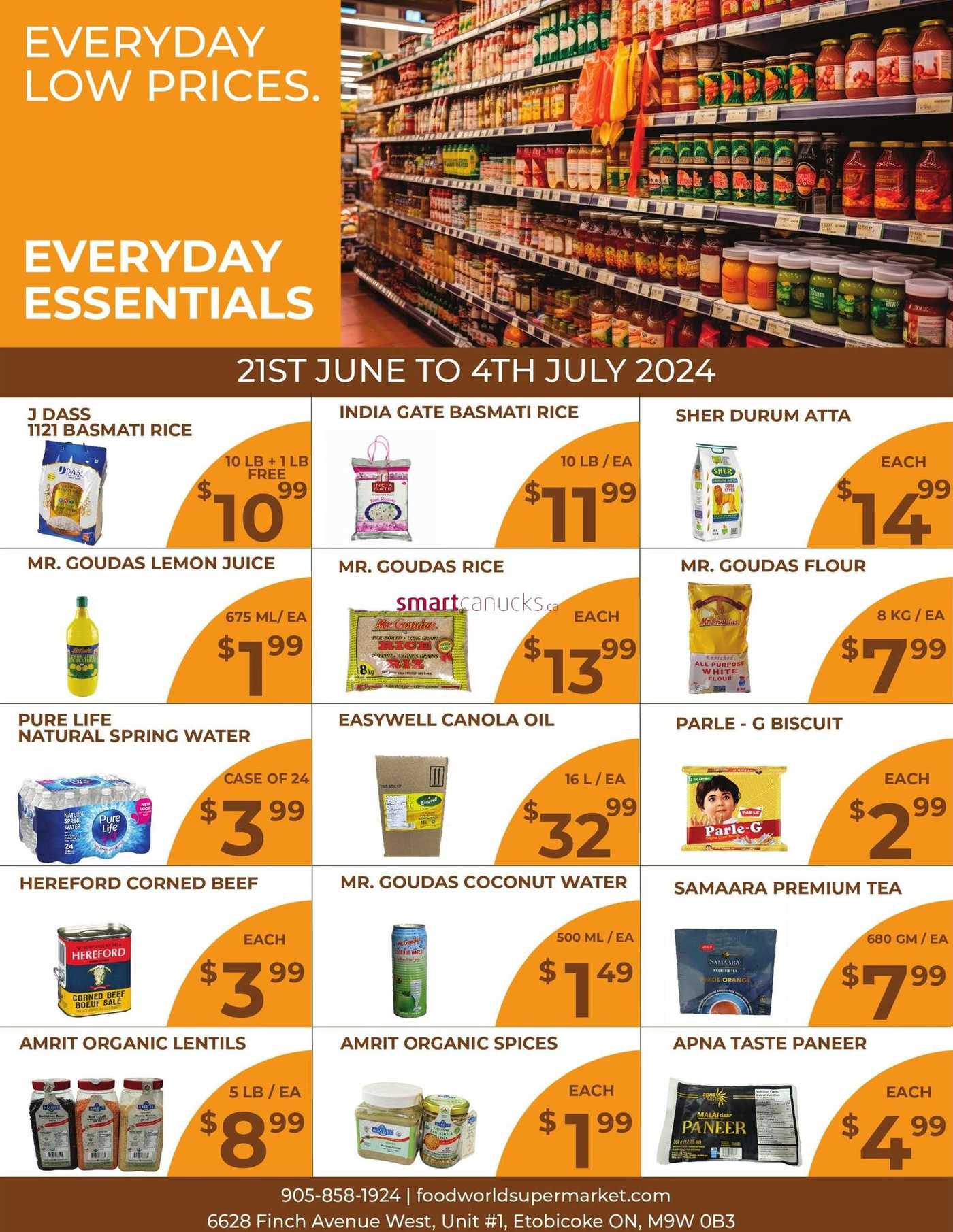 Food World Supermarket Flyer June 21 to July 4