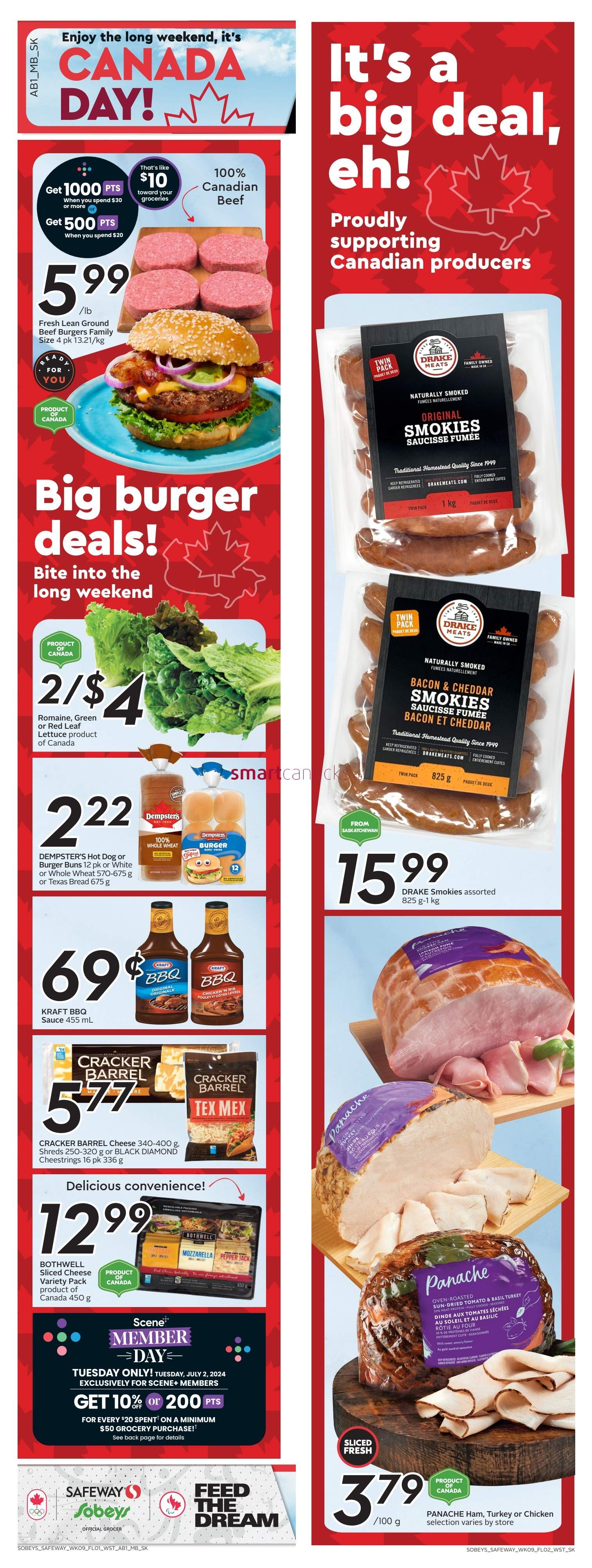 Sobeys/Safeway (SK) Flyer June 27 to July 3