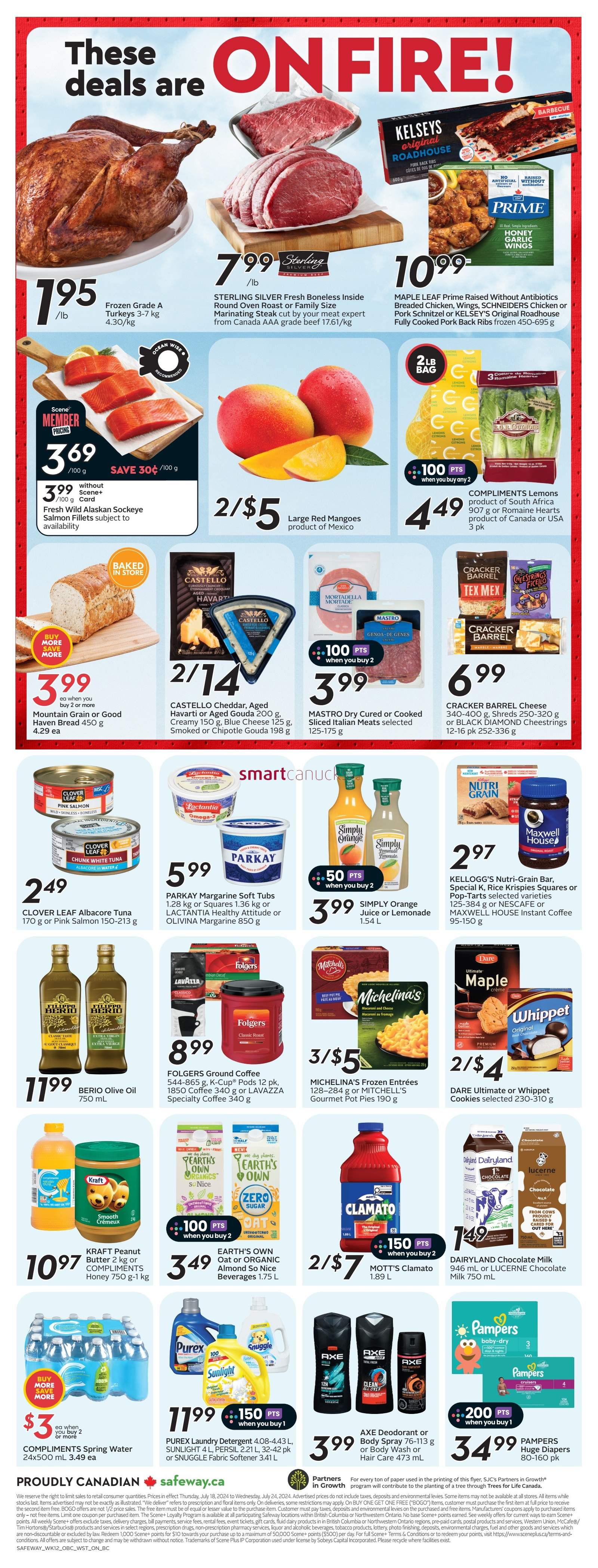 Safeway Bc Flyer July 18 To 24