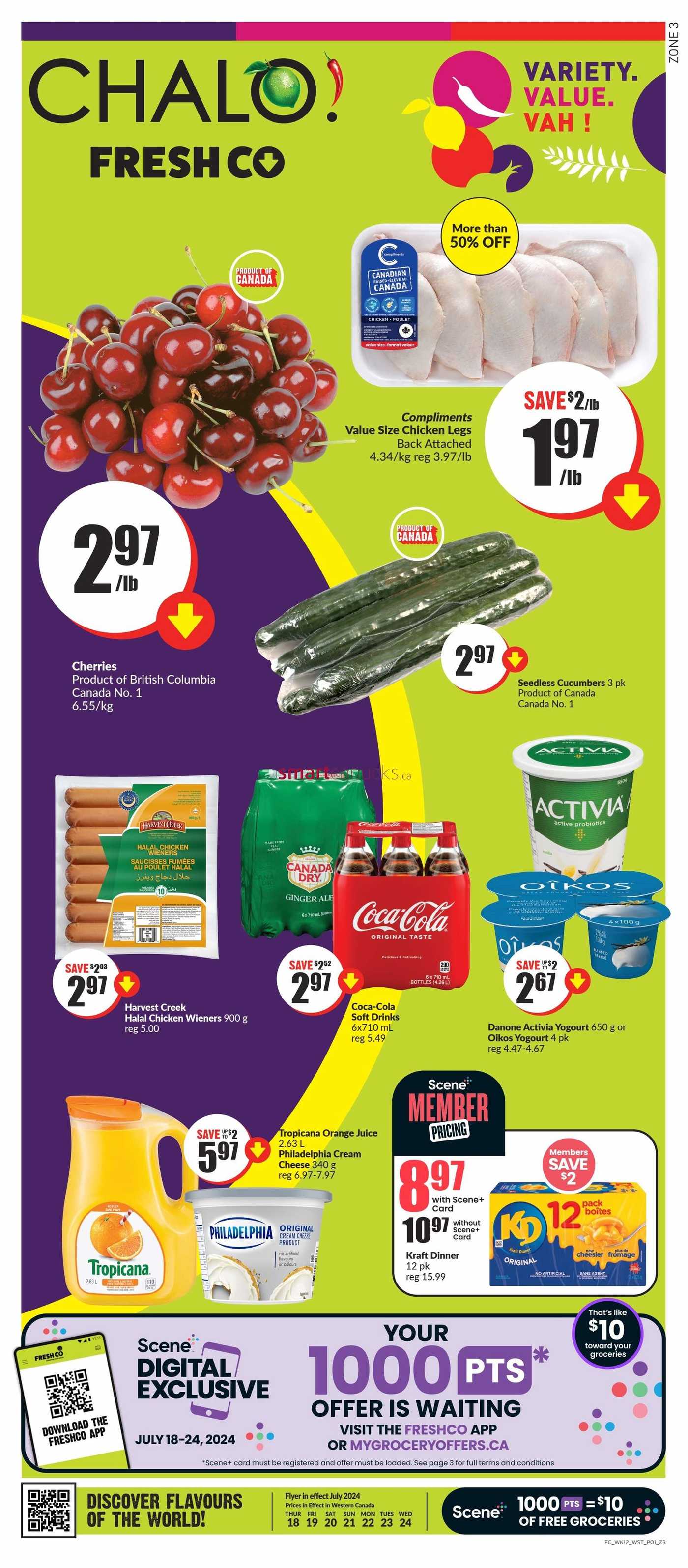 Chalo FreshCo West Flyer July 18 To 24