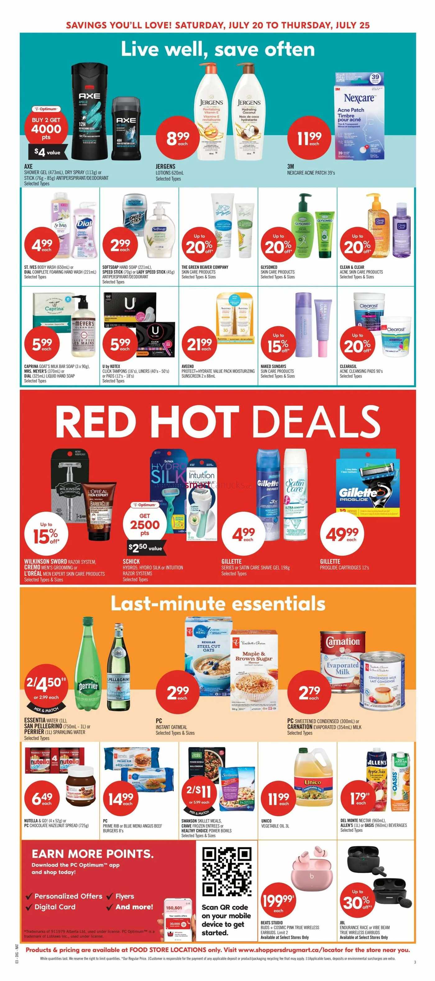 Shoppers Drug Mart (ON) Flyer July 20 to 25