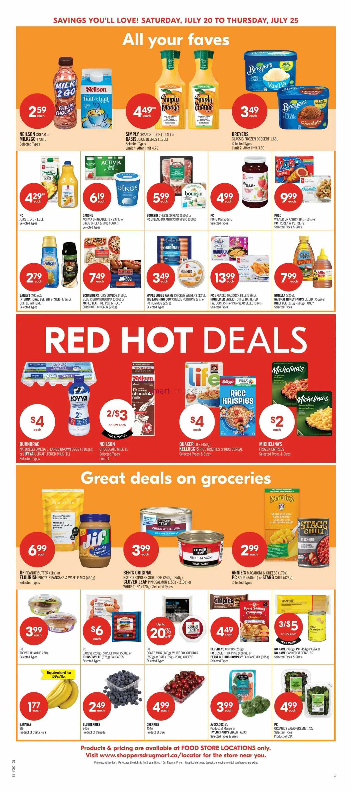 Shoppers Drug Mart (ON) Flyer July 20 to 25