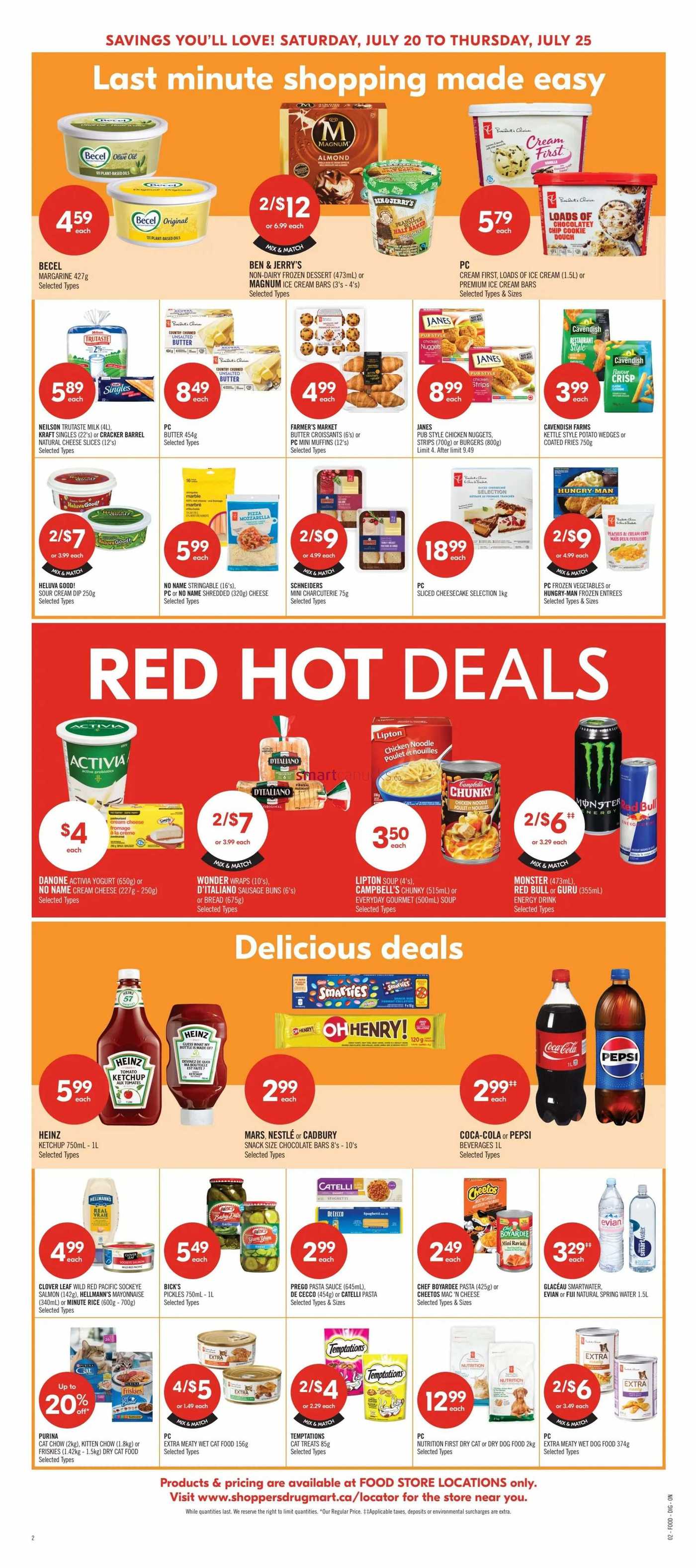 Shoppers Drug Mart (ON) Flyer July 20 to 25