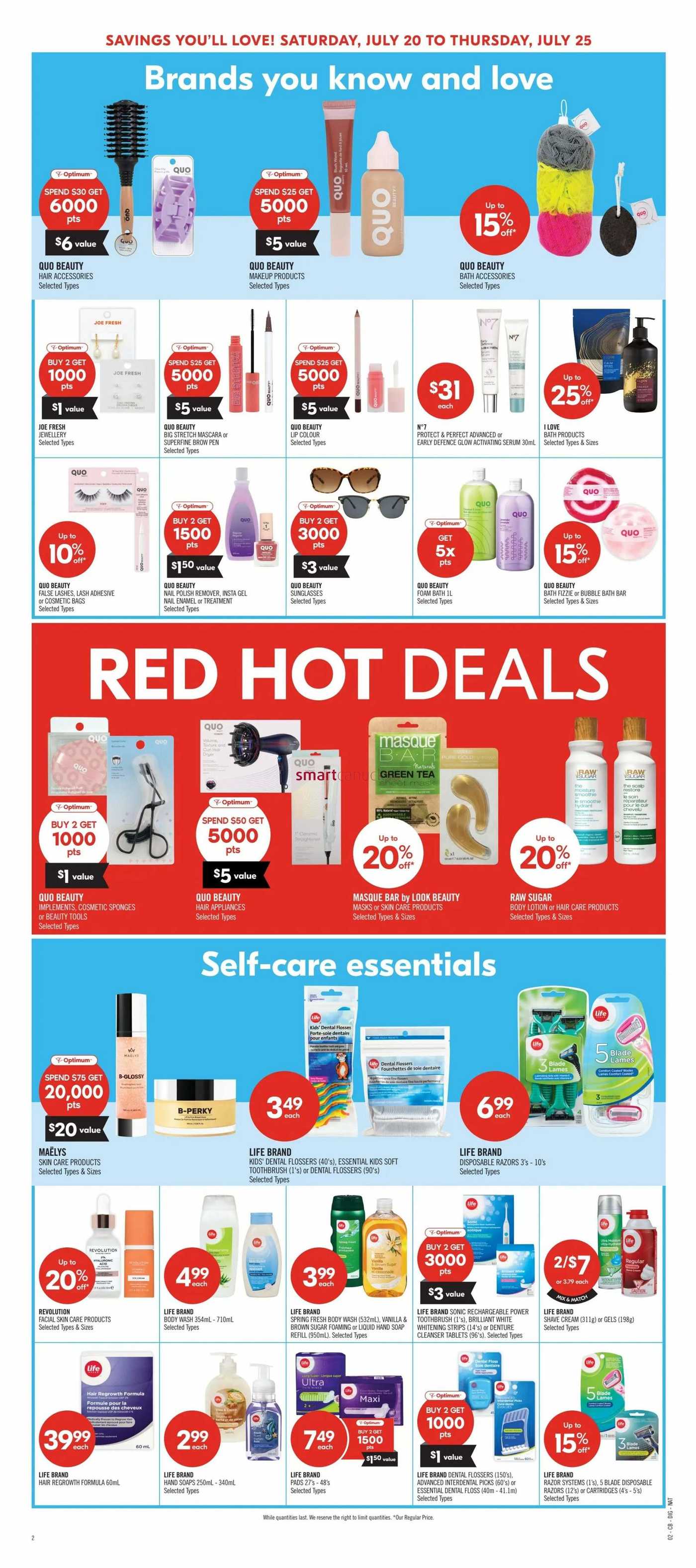 Shoppers Drug Mart (ON) Flyer July 20 to 25