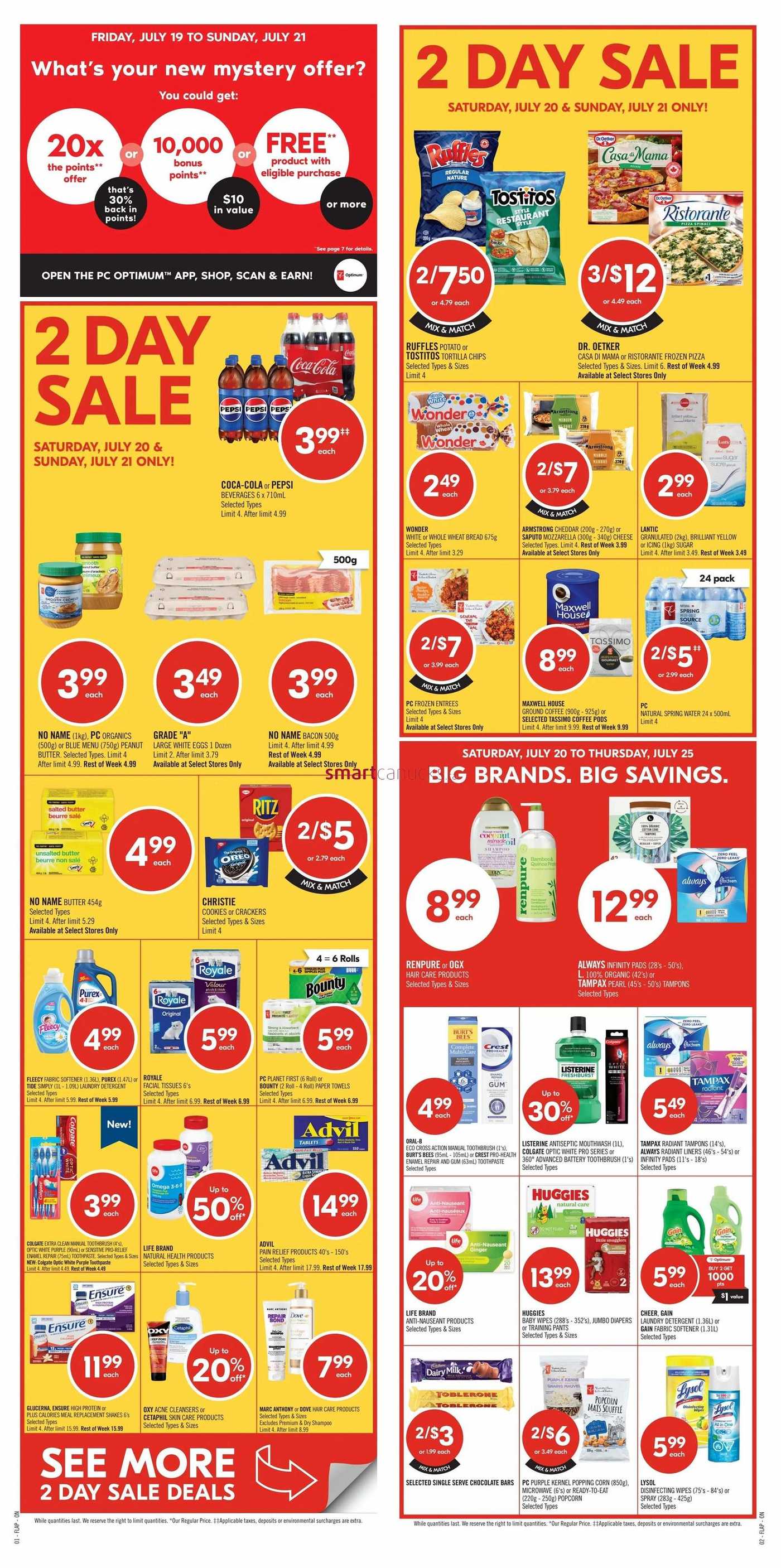 Shoppers Drug Mart (ON) Flyer July 20 to 25