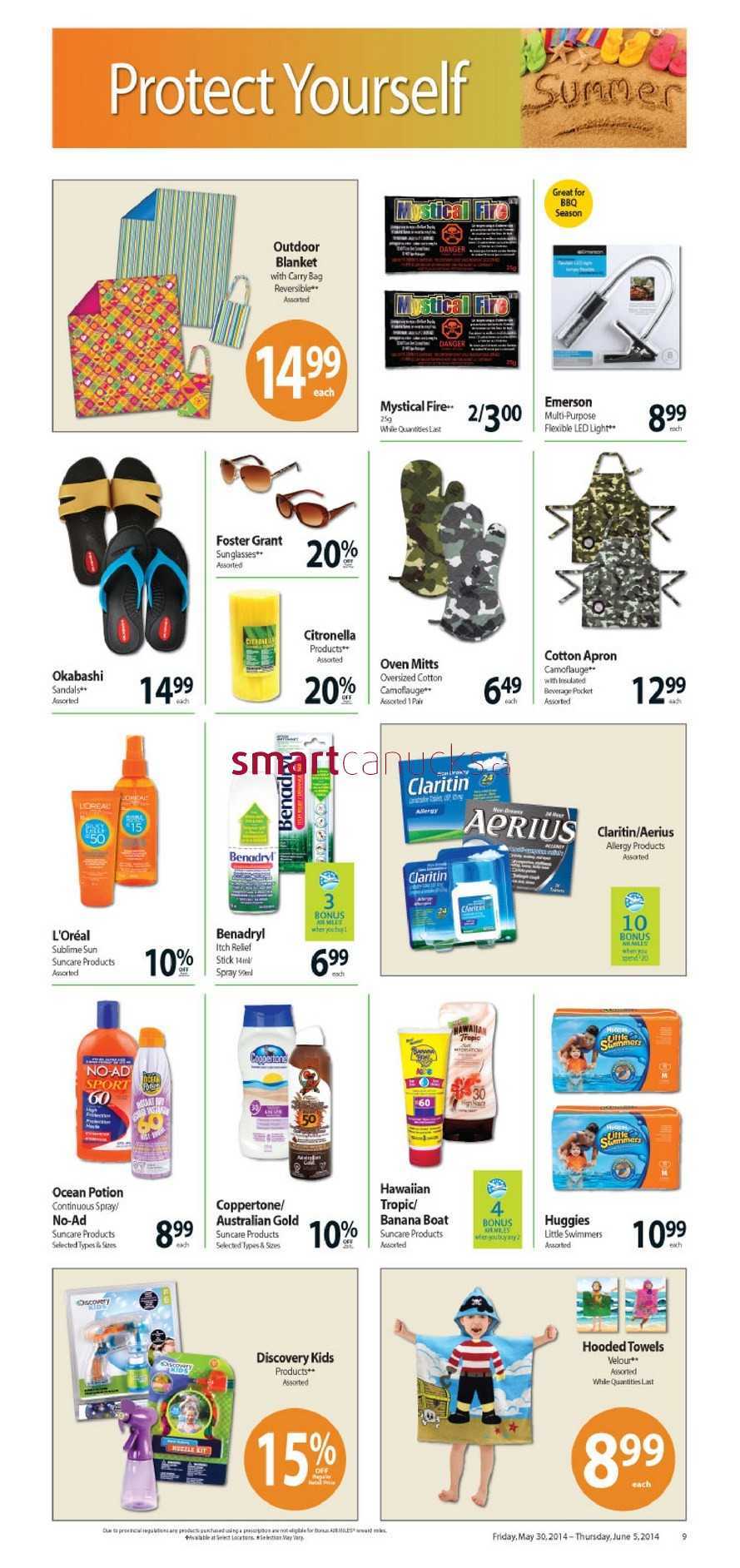 Lawtons Drugs flyer May 30 to June 5