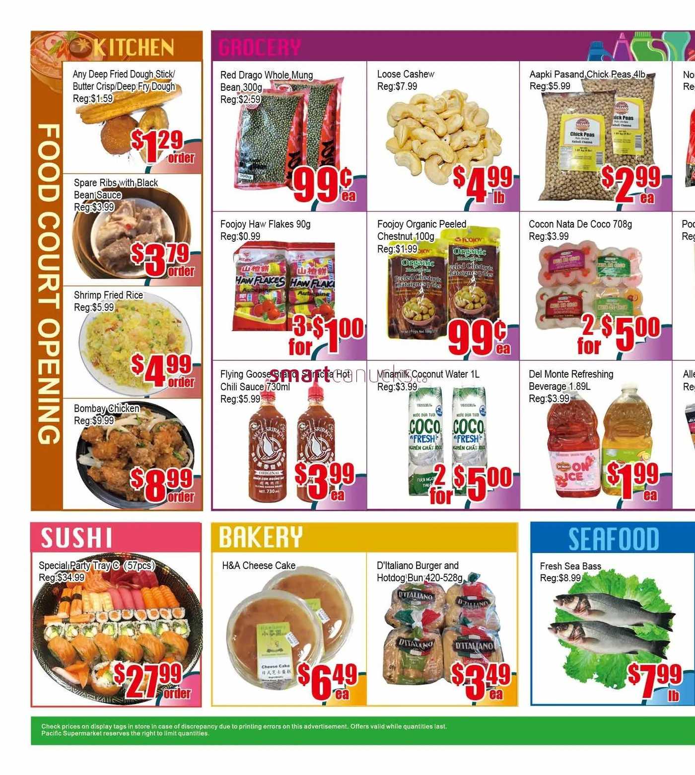 Pacific Fresh Food Market (Pickering) Flyer July 19 to 25