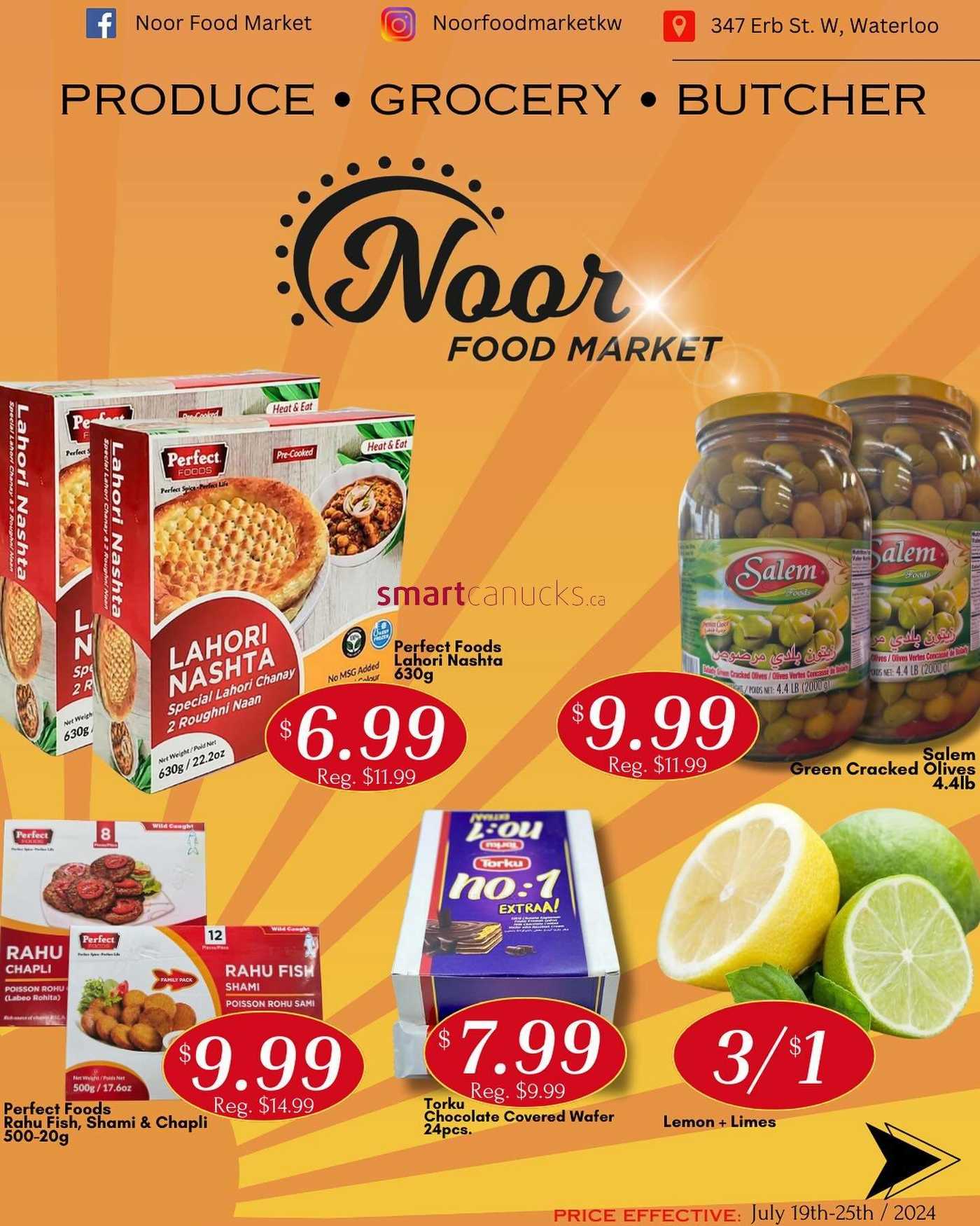 Noor Food Market Flyer July 19 to 25