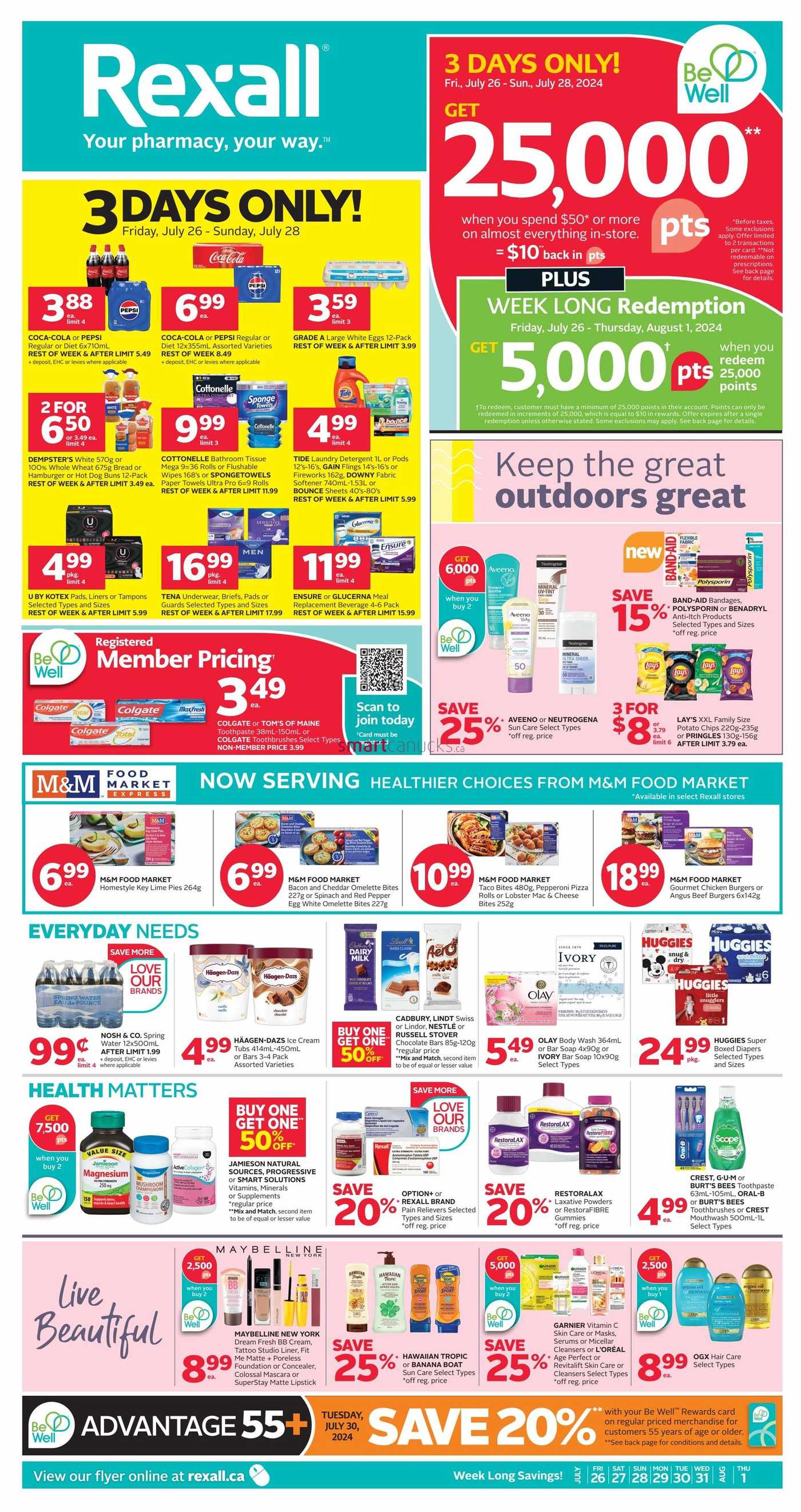 Rexall (MB) Flyer July 26 to August 1