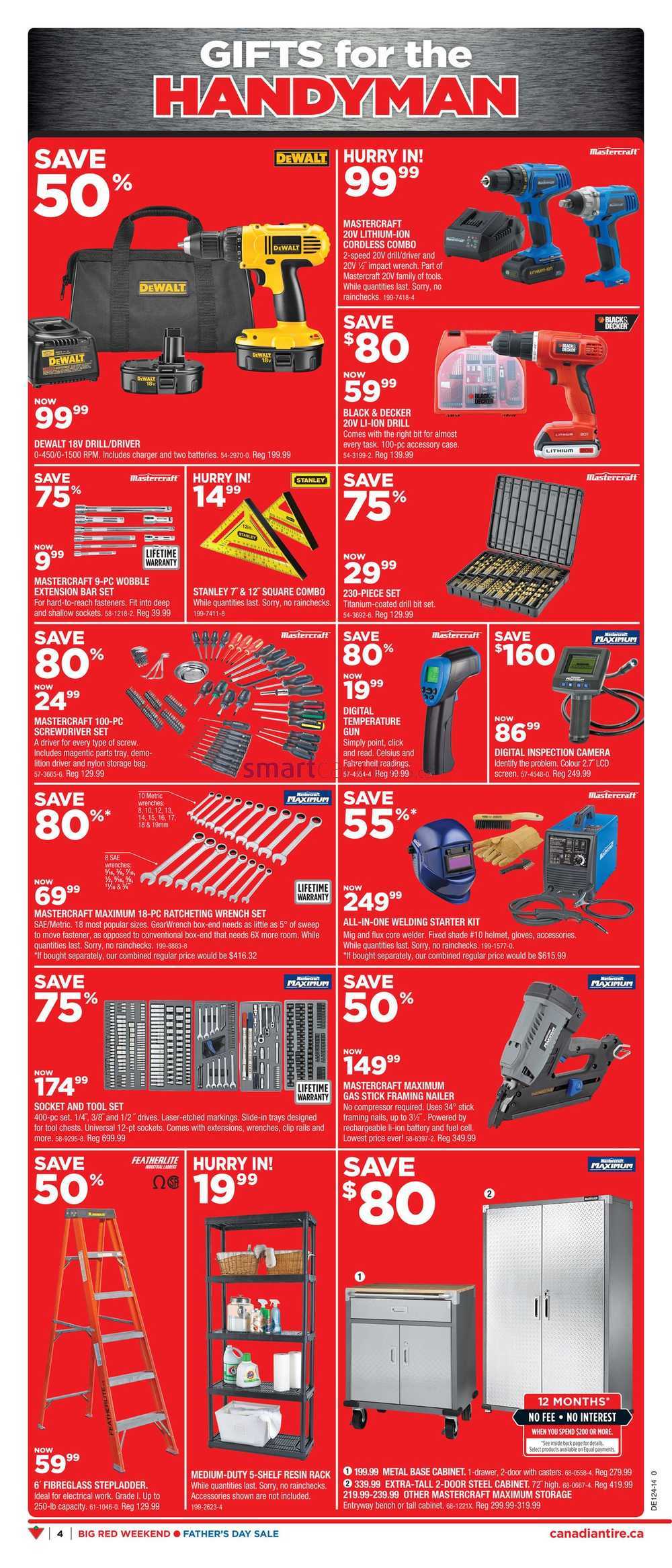 Father's day store sale canadian tire