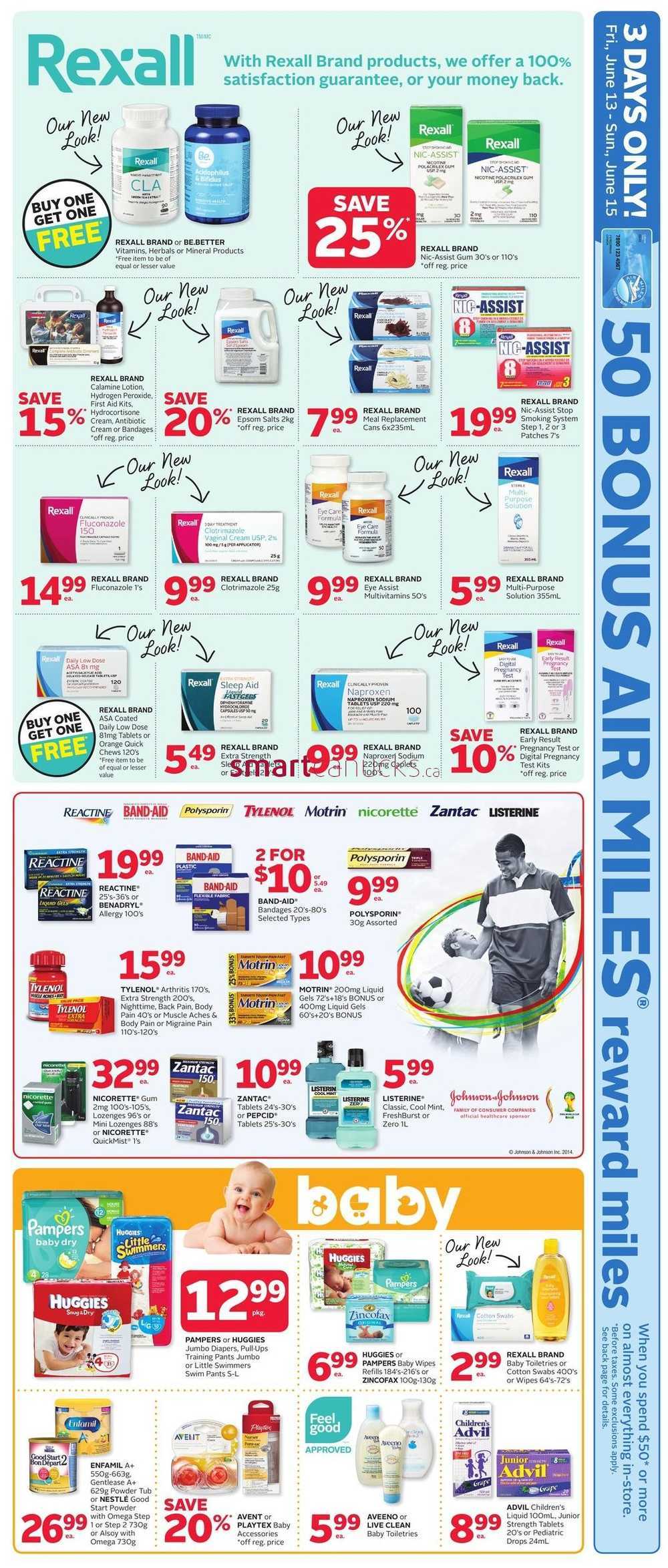 Rexall Pharmaplus (ON) flyer June 13 to 19