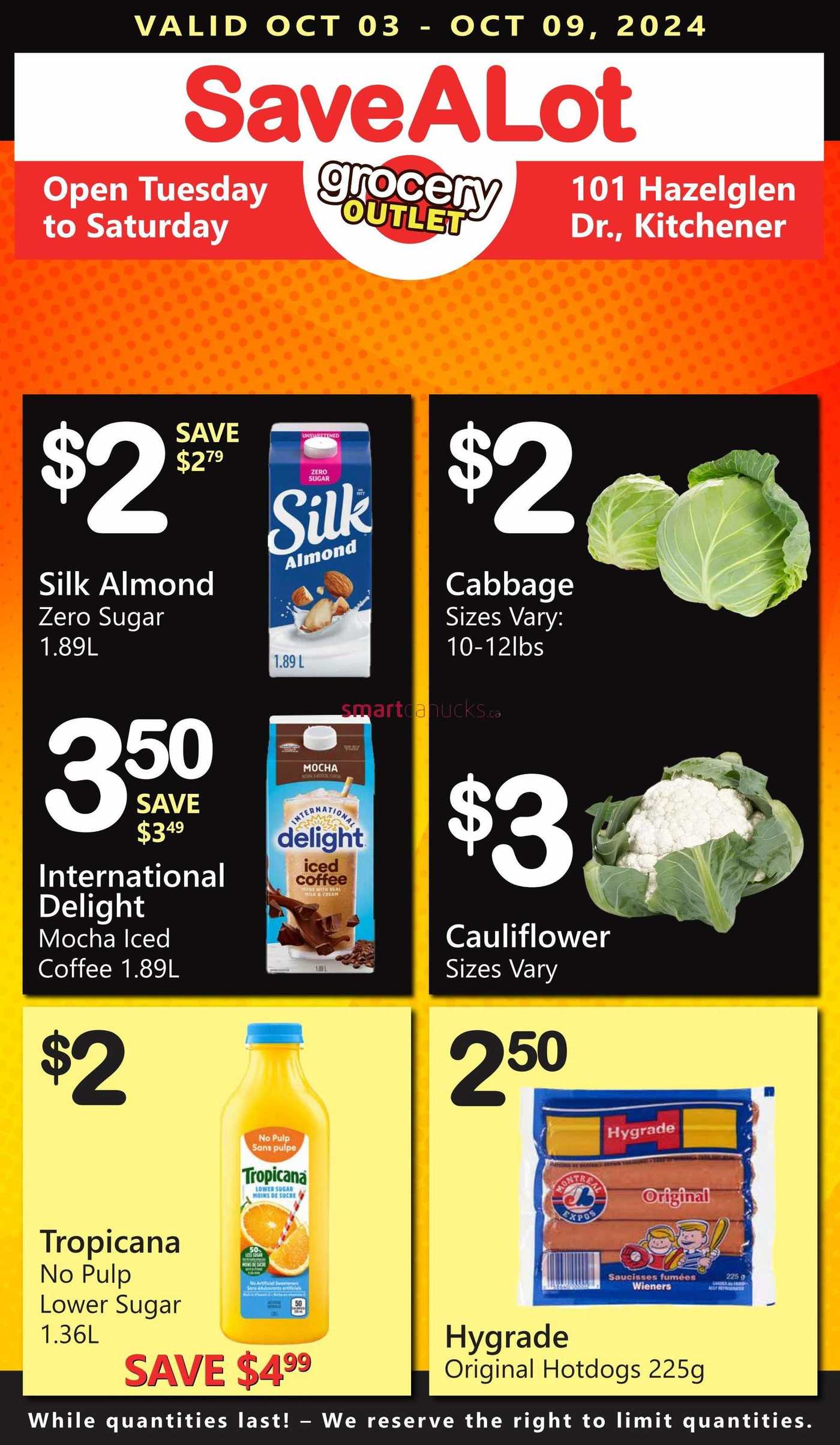 SaveALot Grocery Outlet Canada Flyers