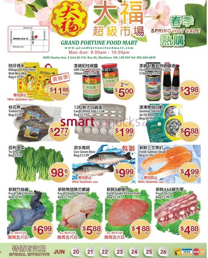 Grand Fortune Food Mart flyer June 20 to 26