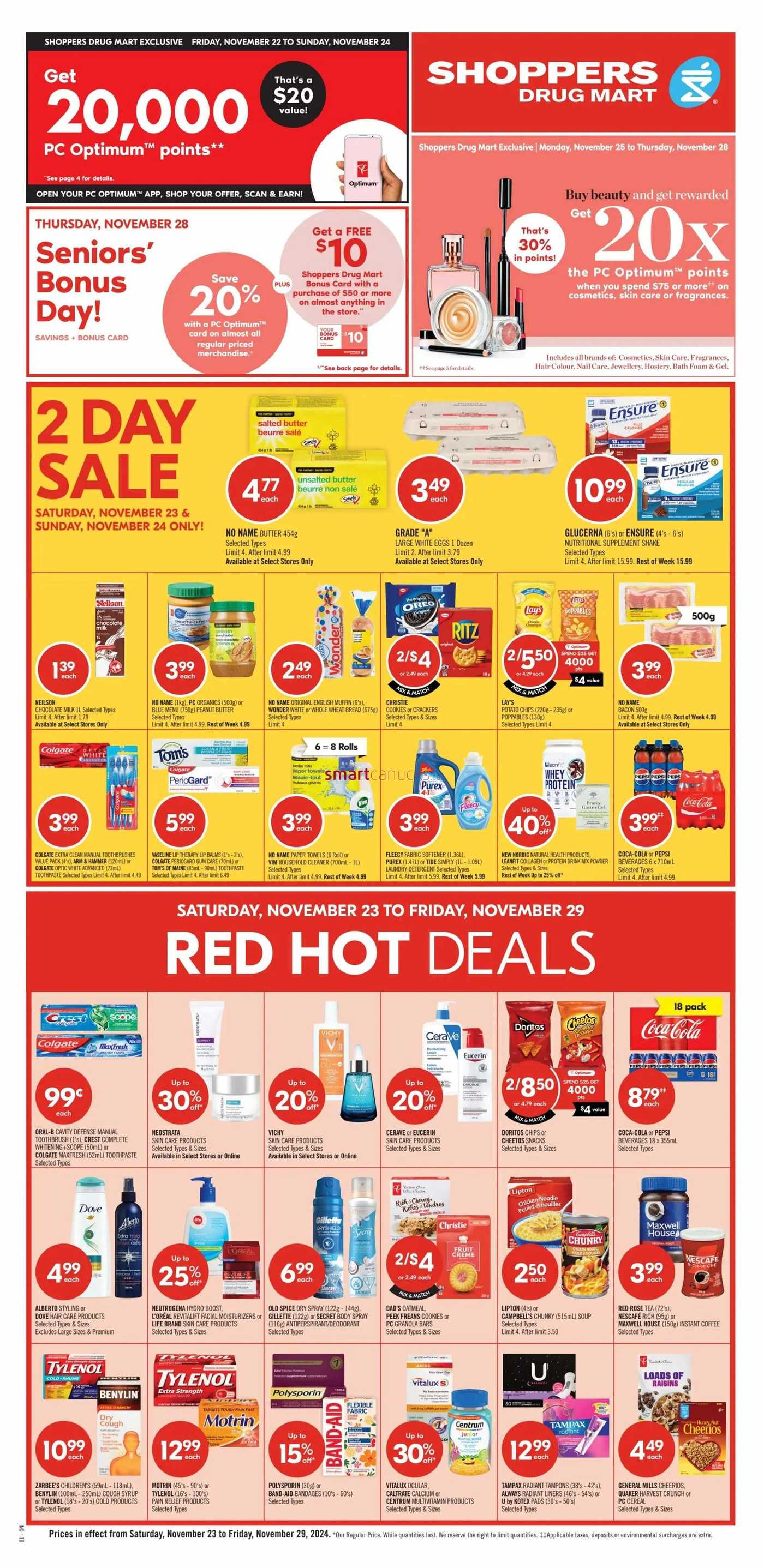 Shoppers Drug Mart (ON) Flyer November 23 to 29