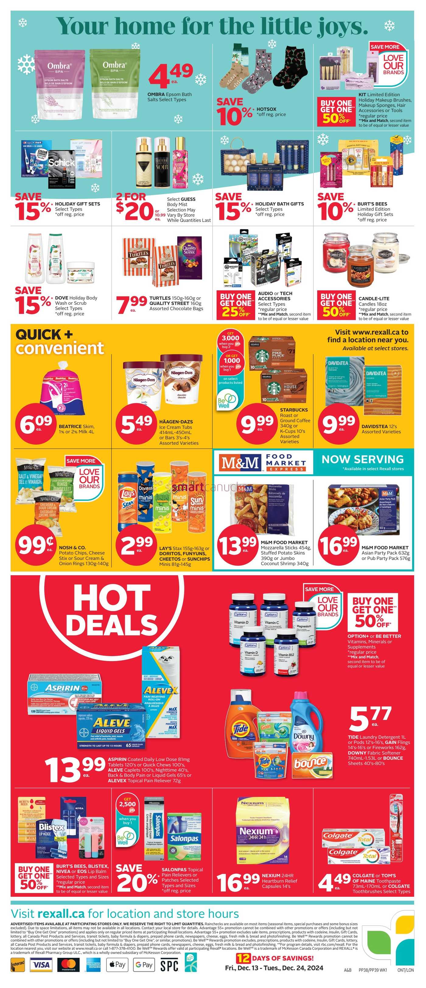 Rexall (ON) Flyer December 13 to 24