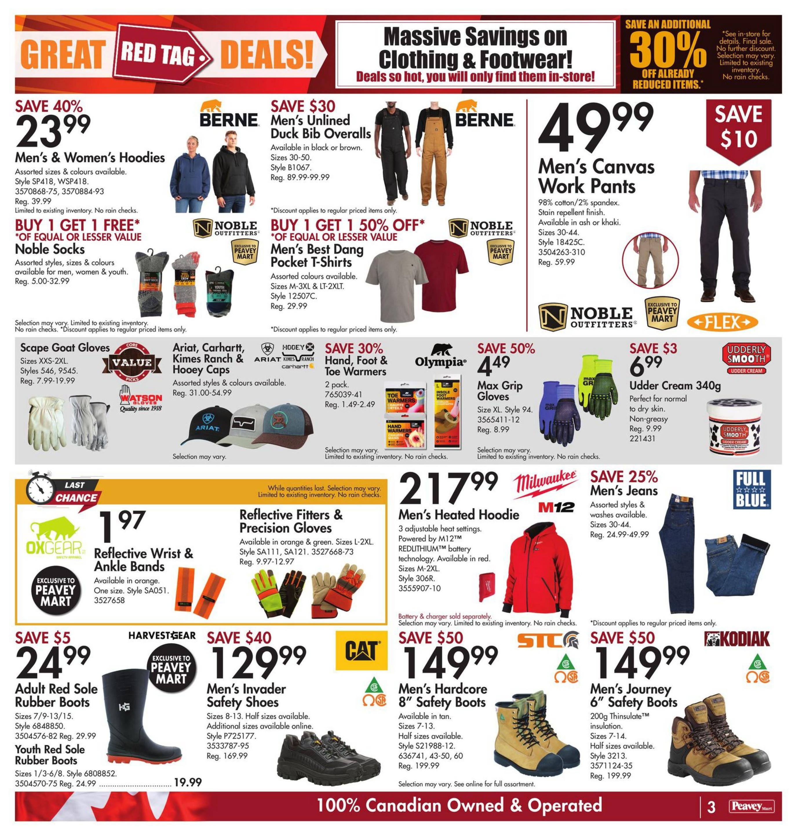 Peavey Mart Flyer January 23 to February 2