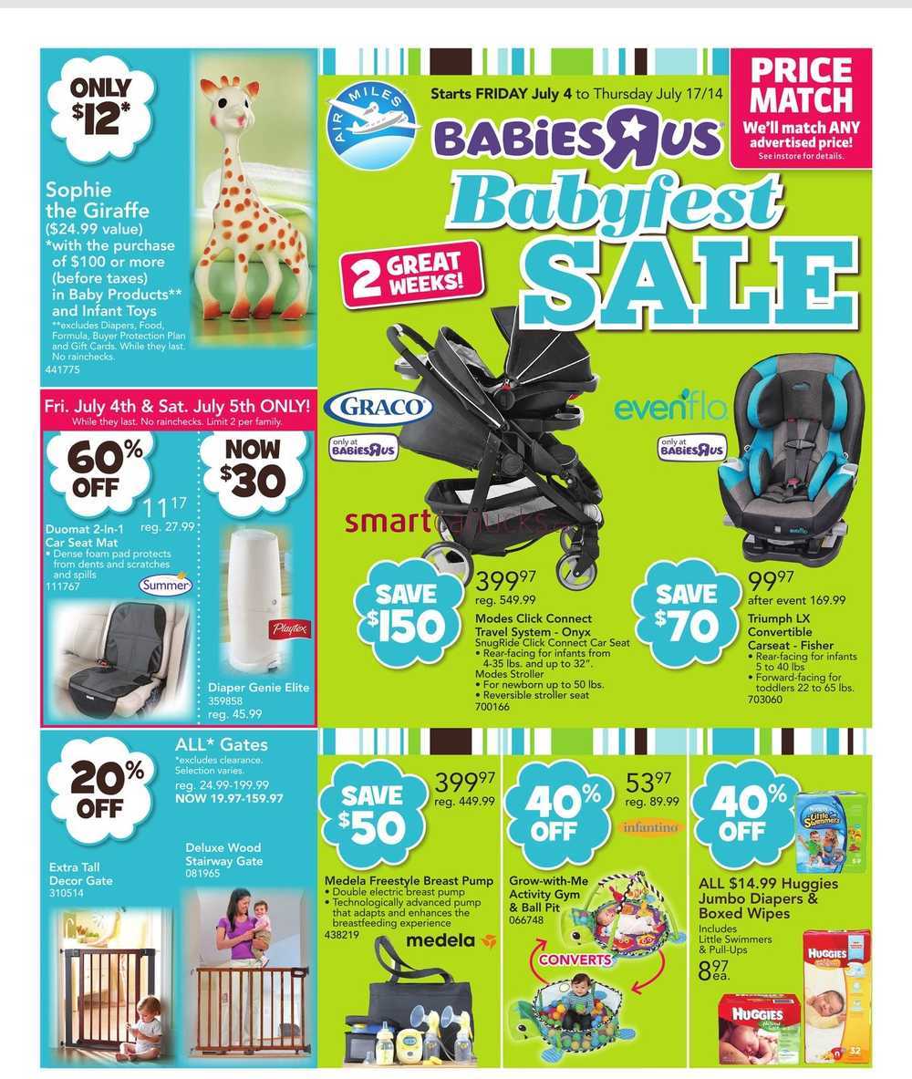 Babies r us baby fest sale 2019