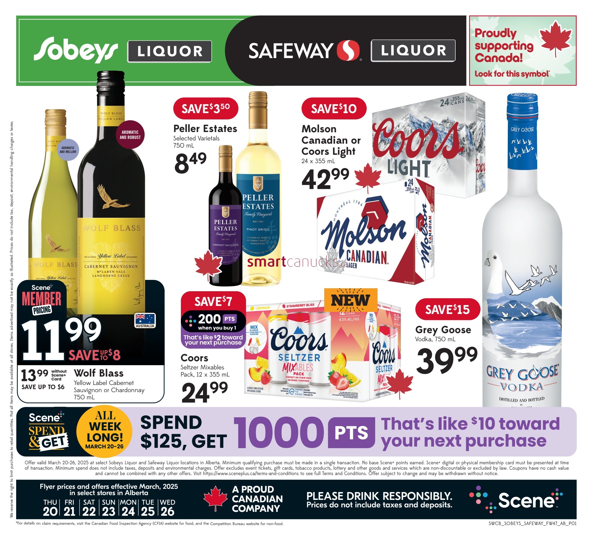 Sobeys/Safeway (AB) SWCB Flyer March 20 to 26